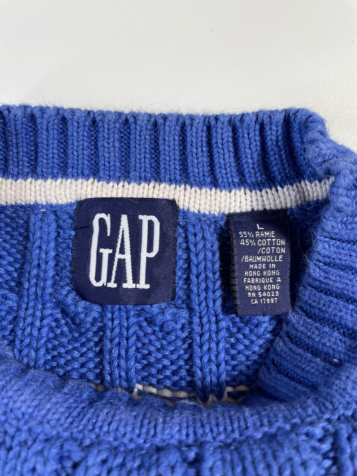 90’s GAP Size L Knit Sweater / A8319