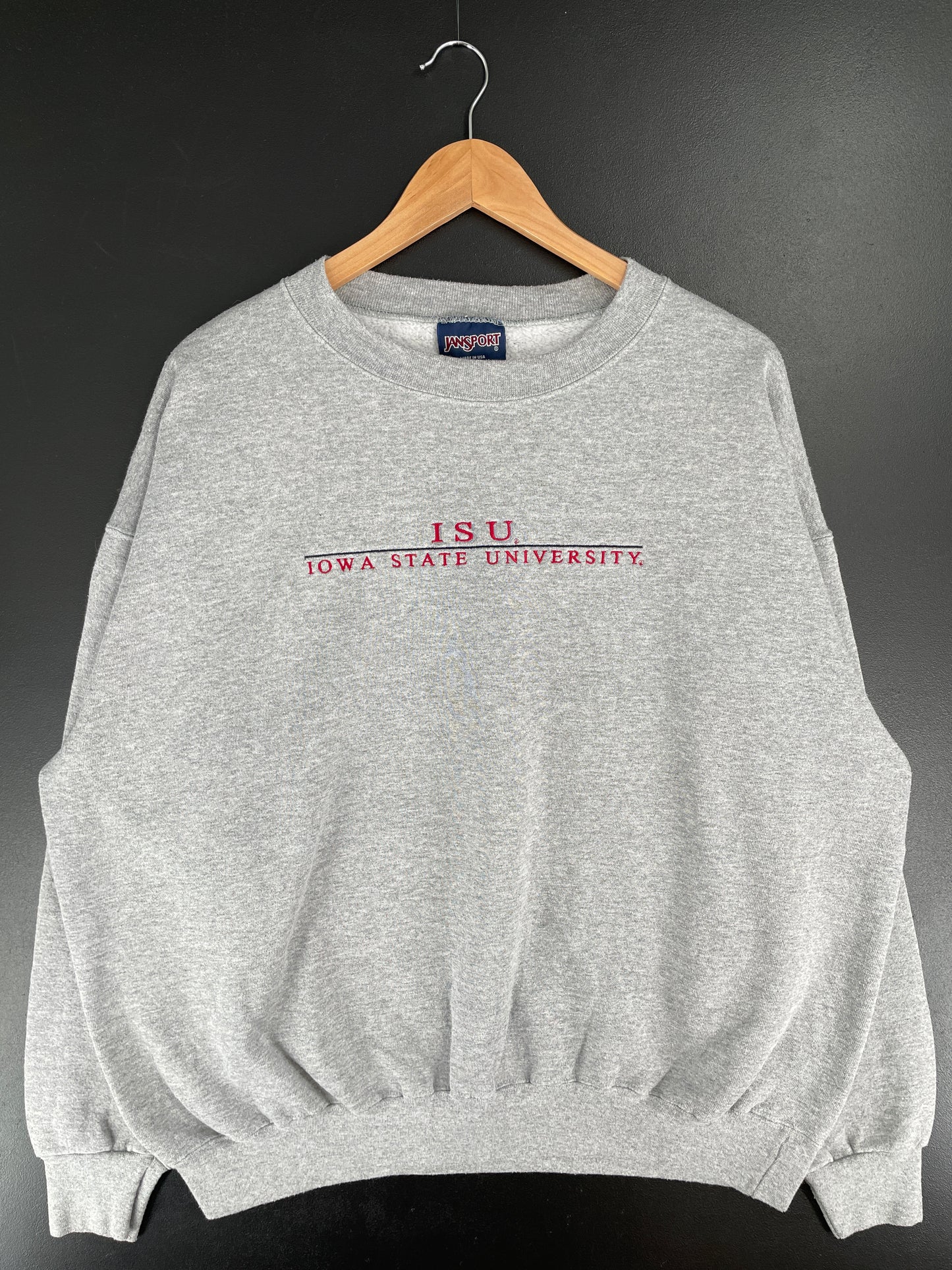 90's IOWA STATE UNIVERSITY Made in USA Size XL Vintage College Sweat-Shirt / E6629S