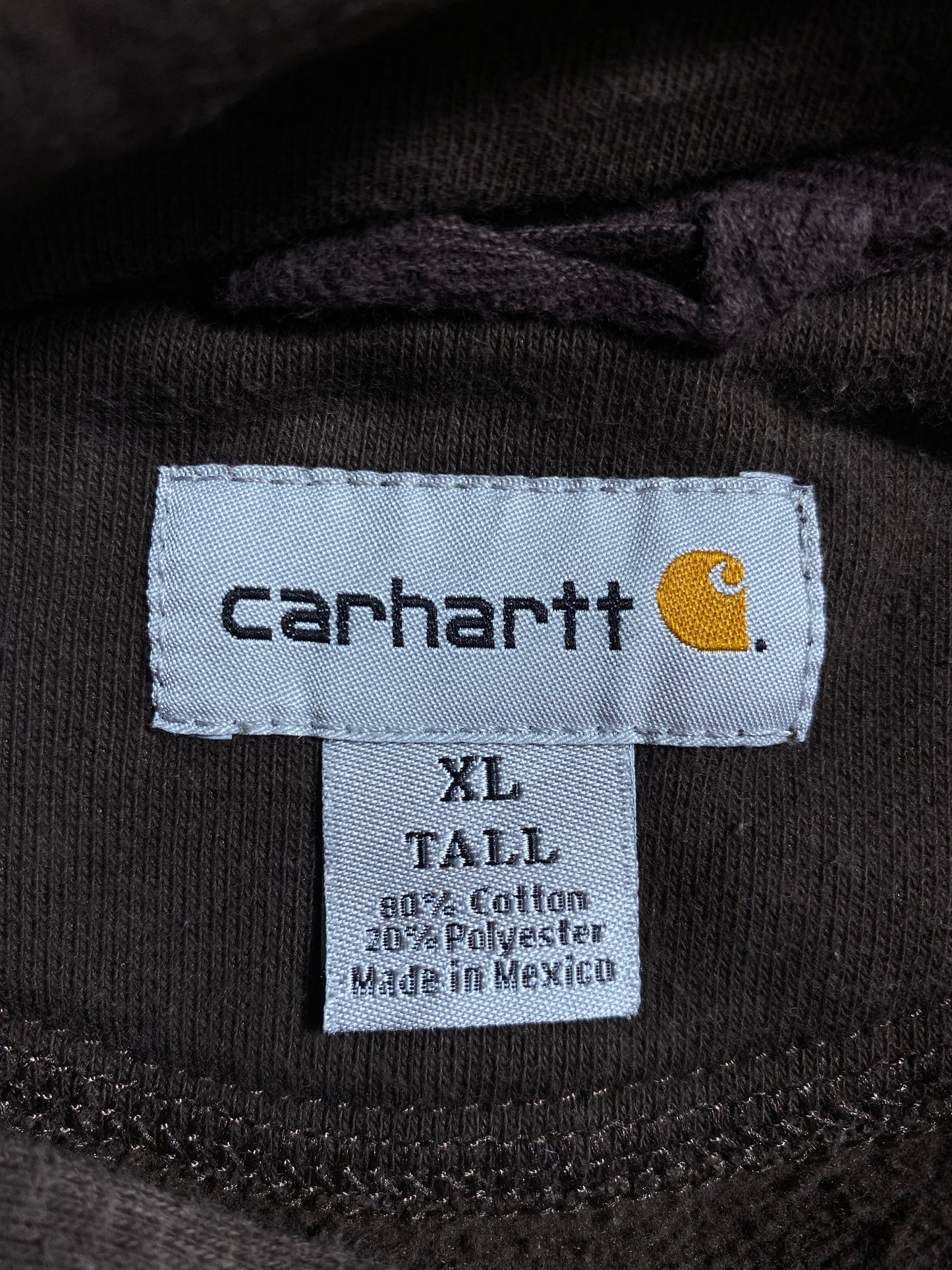 Vintage CARHARTT Size XL Hoodie Sweat-Shirt / A7928
