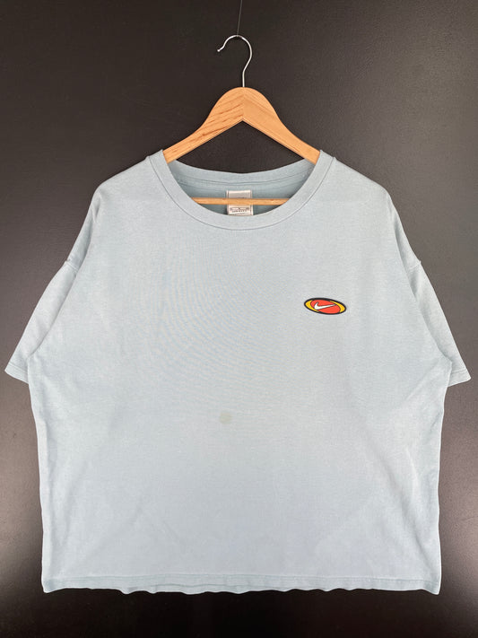 .90's NIKE MINI SWOOSH Made in USA Size XL Vintage T-shirt / A4099