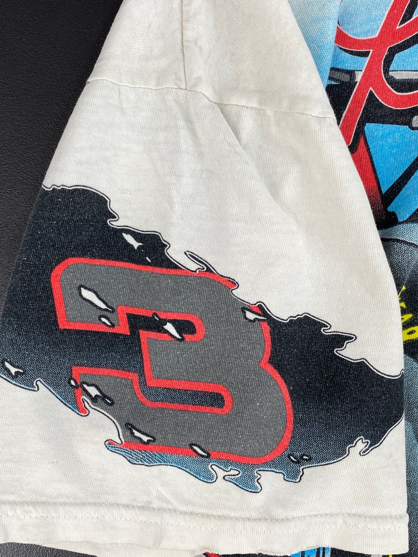 90’s DALE EARNHARDT Made in USA Size XL Racing T-Shirt / A3758