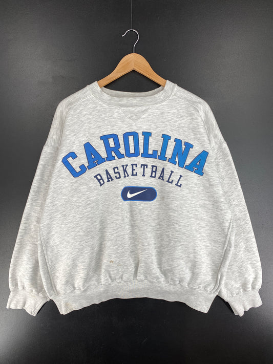 90’s NIKE x UNIVERSITY OF NORTH CAROLINA Size L Vintage College Sweat-Shirt / E3717S