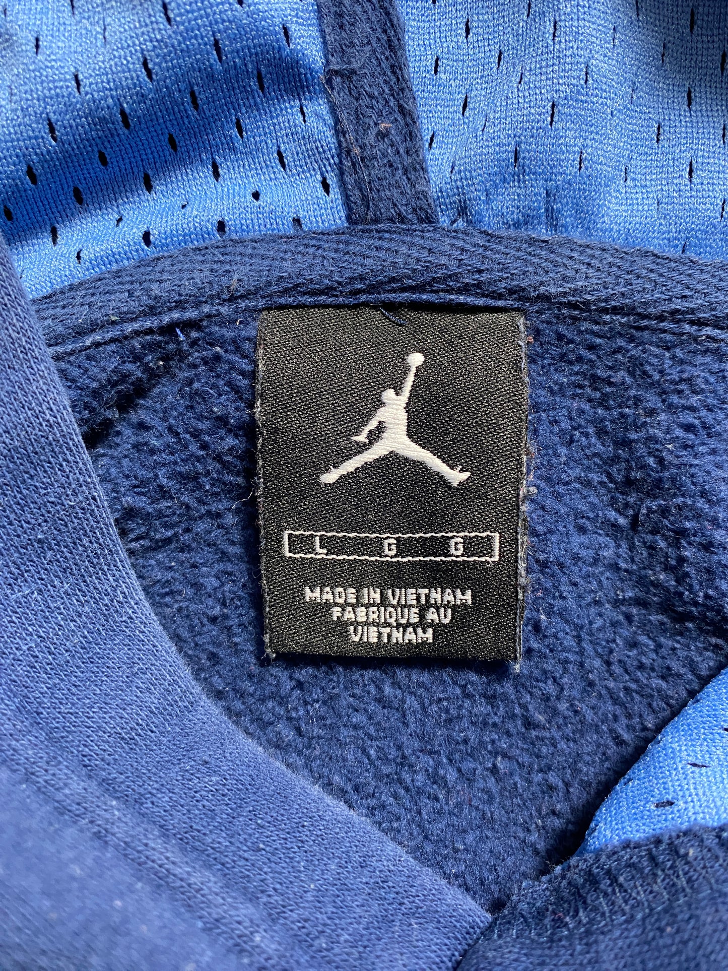 Vintage JORDAN x NORTH CAROLINA Size L Vintage College Hoodie Sweat-Shirt / E6164S