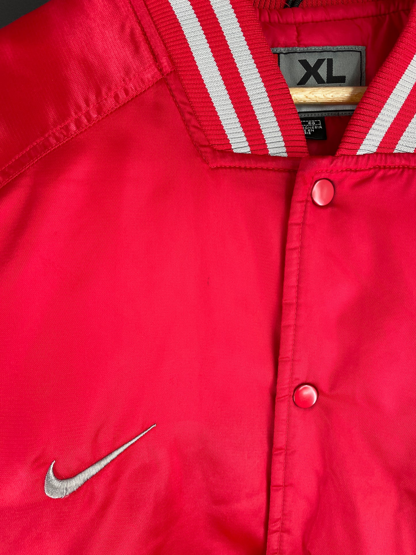 00' NIKE x OHIO STATE Size XL Padded Nylon Jacket / E2531J