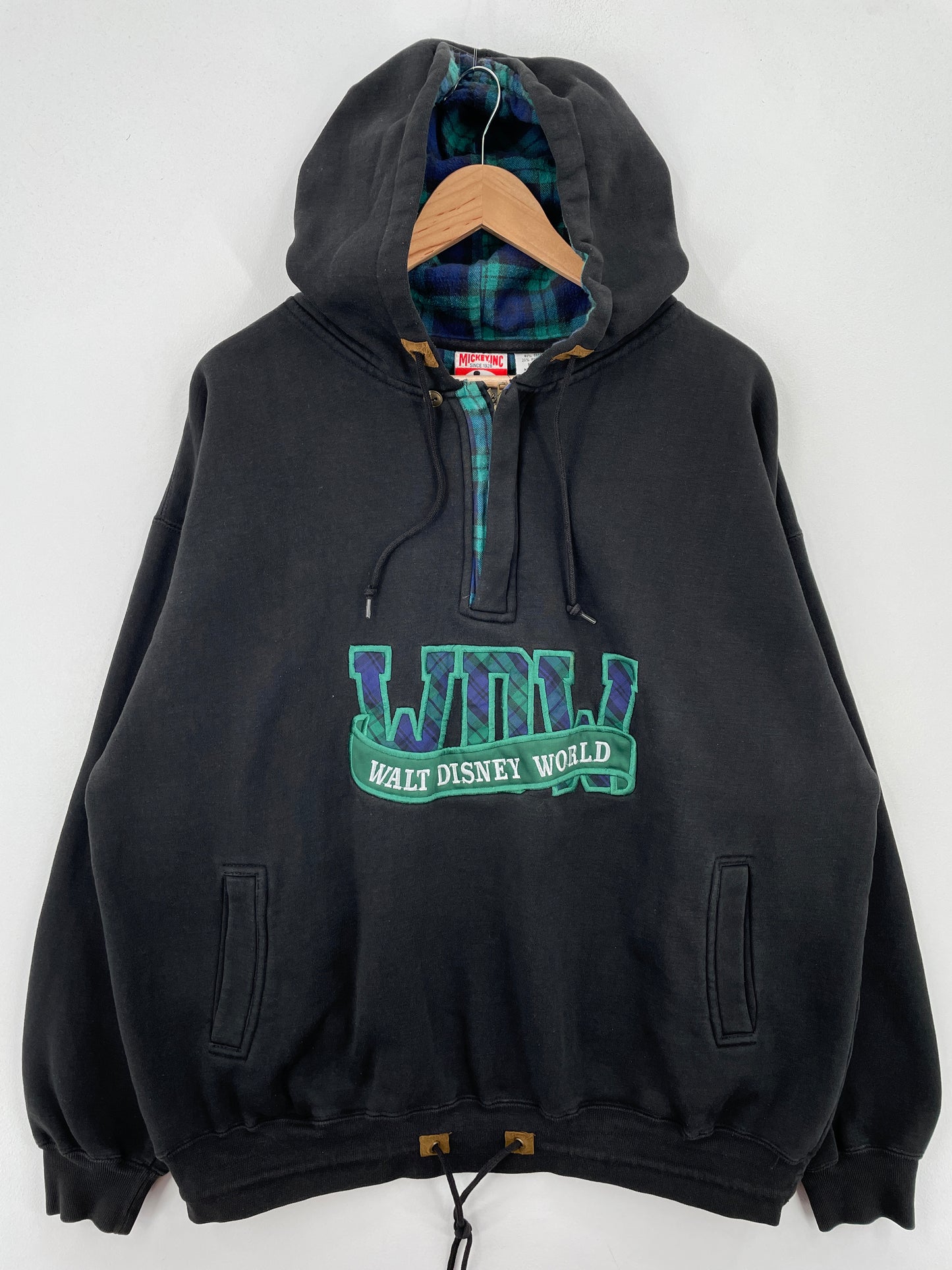 90’s DISNEY Size L-XL Vintage Hoodie Sweat-shirt / A7224