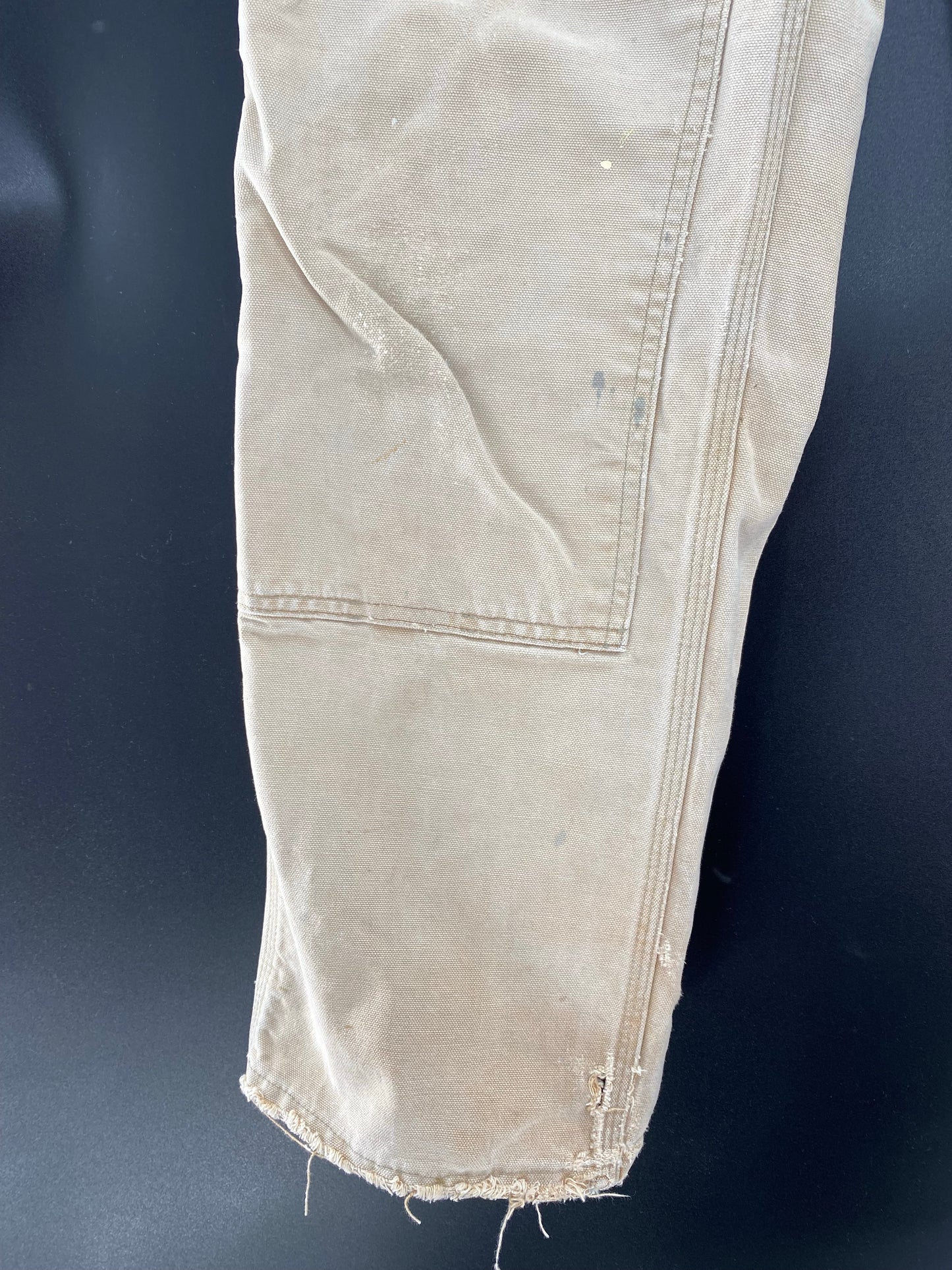 Vintage CARHARTT Size No tag (Approx. 31 x 29) Double Knee Duck Pants / K6520
