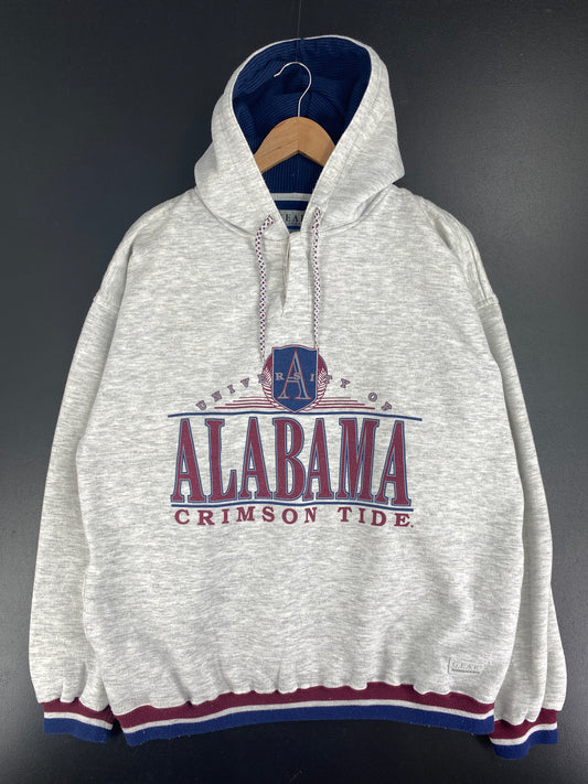00' UNIVERSITY OF ALABAMA Size XL Vintage College Hoodie Sweat-Shirts / A5307