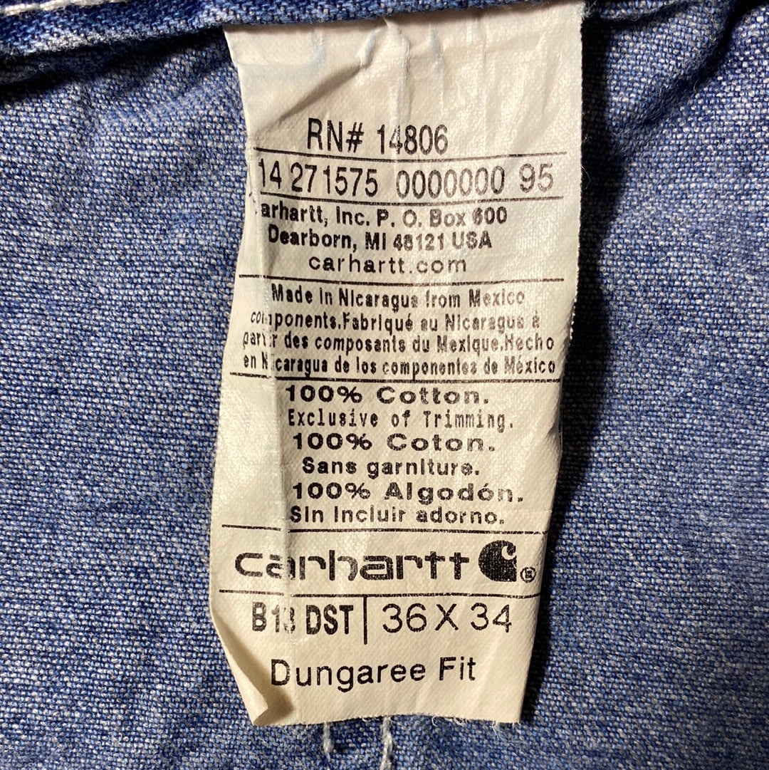 Vintage CARHARTT Size W34xL32 Denim Pants / A5780