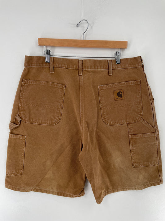 .Vintage CARHARTT Size W38xL8 Duck Shorts / E5854P