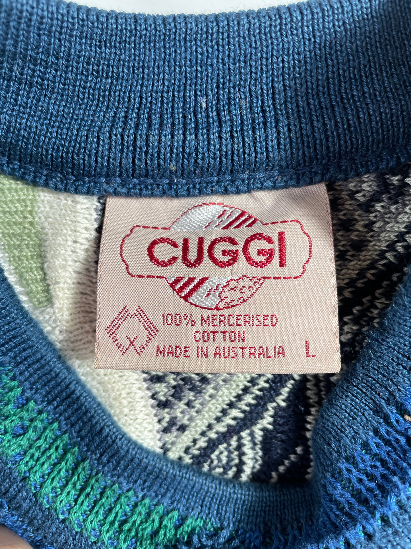 80’s COOGI Size L Knit Sweat / E4934K