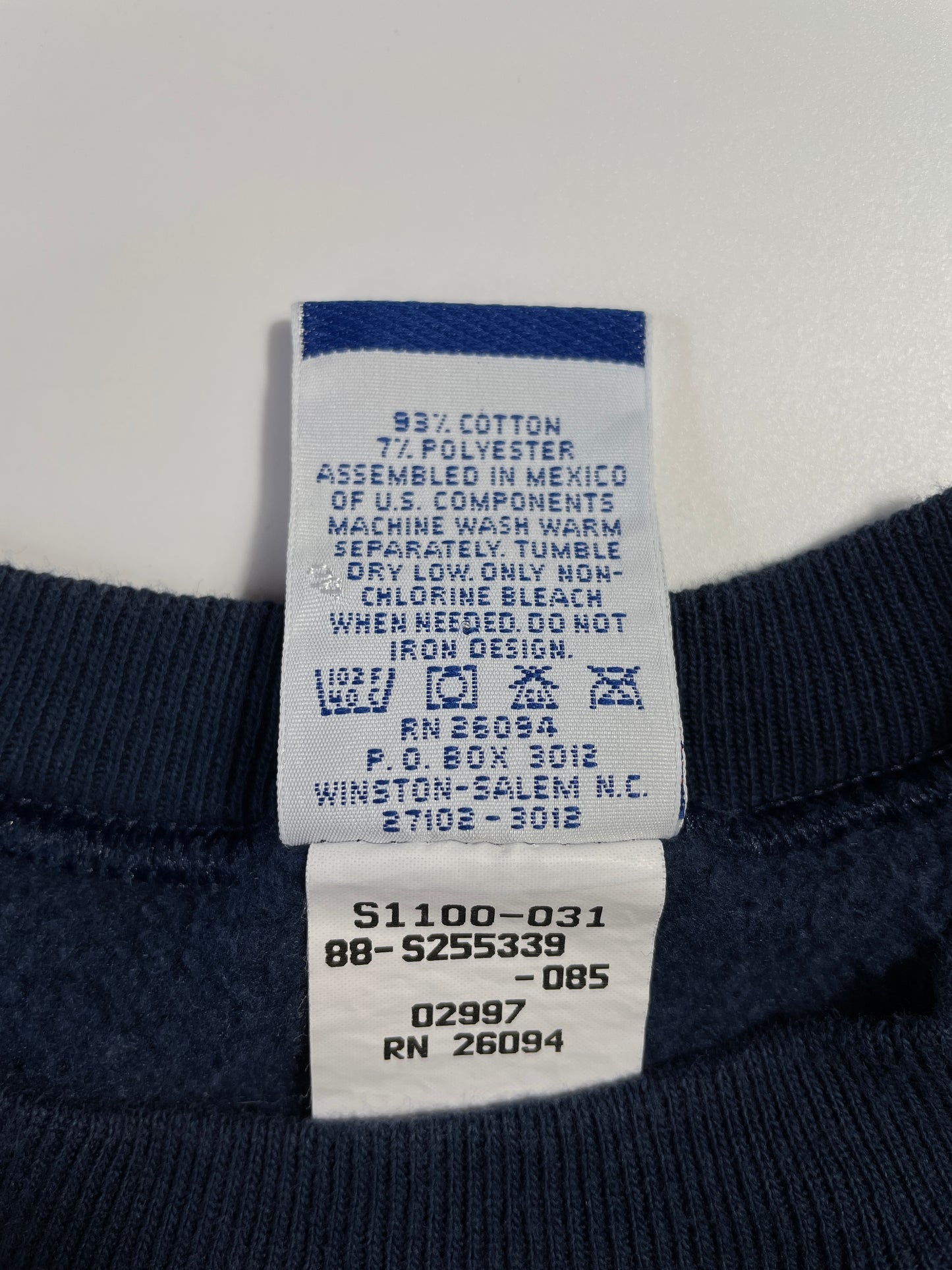 00' CHAMPION Size L Vintage Sweat-shirt / E1170