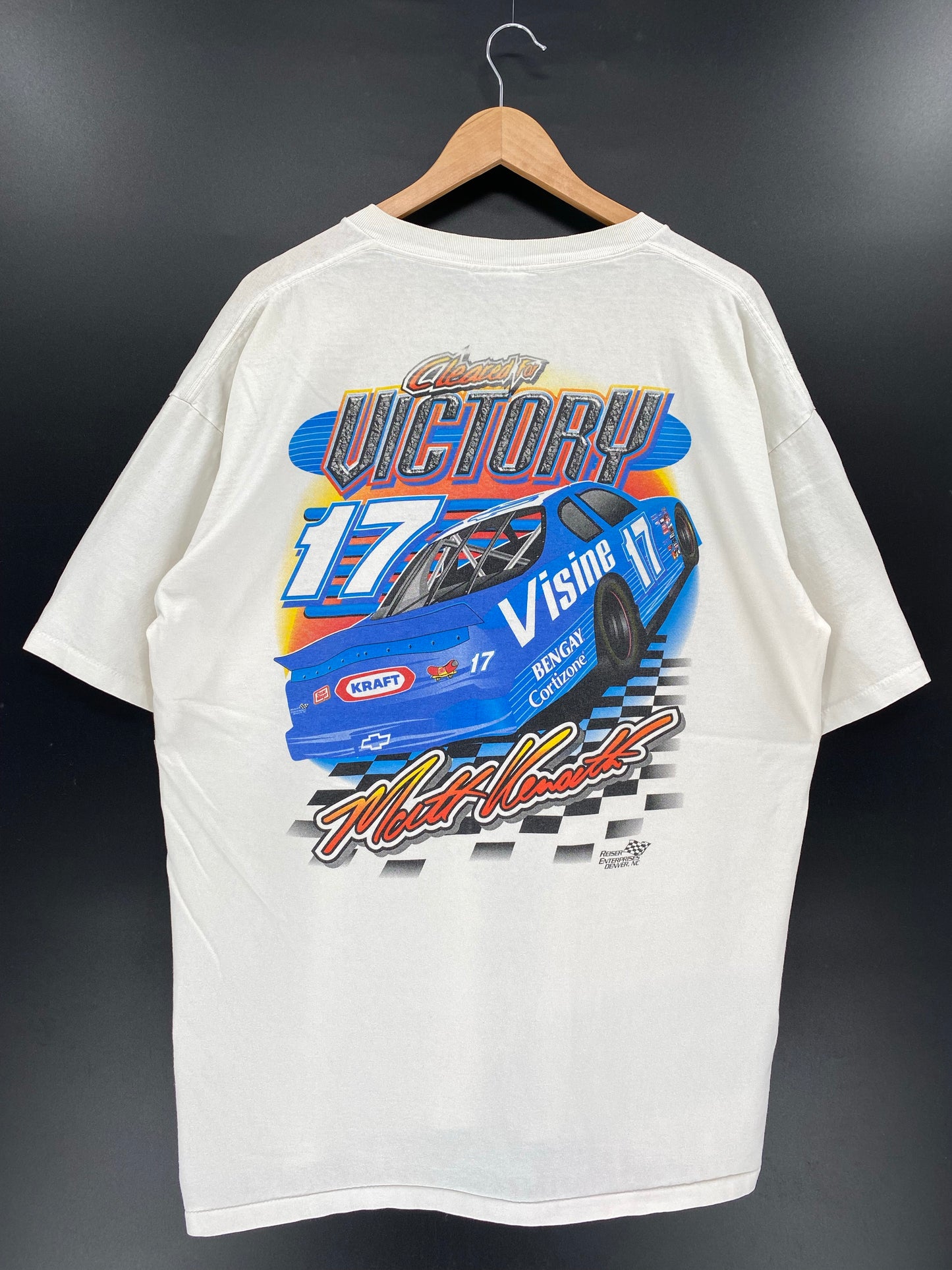 90’s MATT KENSETH Size XXL Vintage Racing T-Shirt / K4787