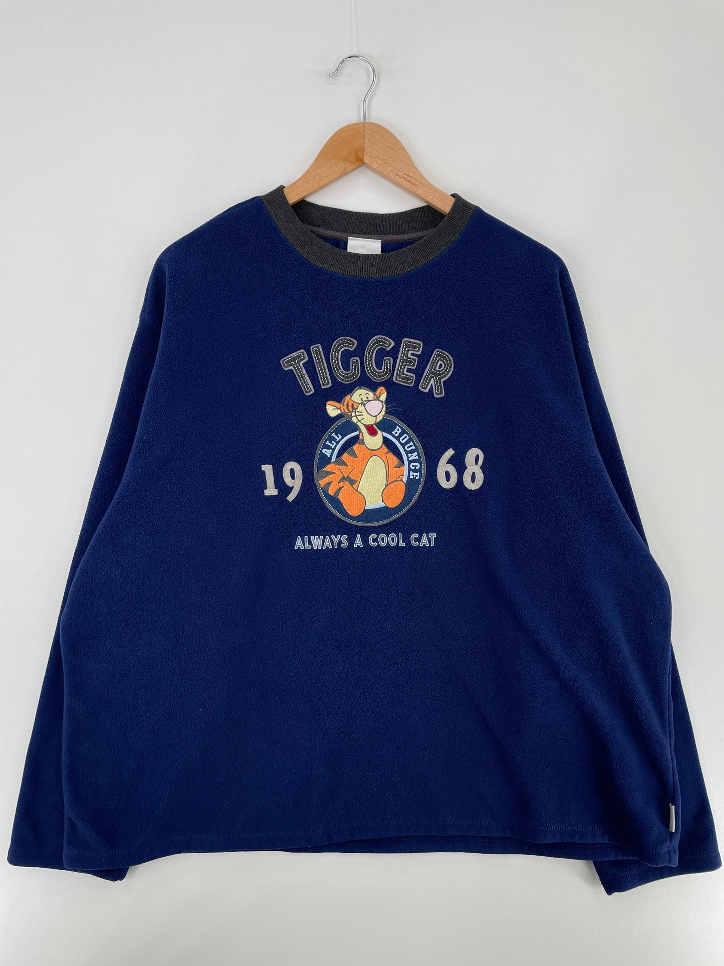 .Vintage DISNEY TIGGER Size XL Fleece / E2823S