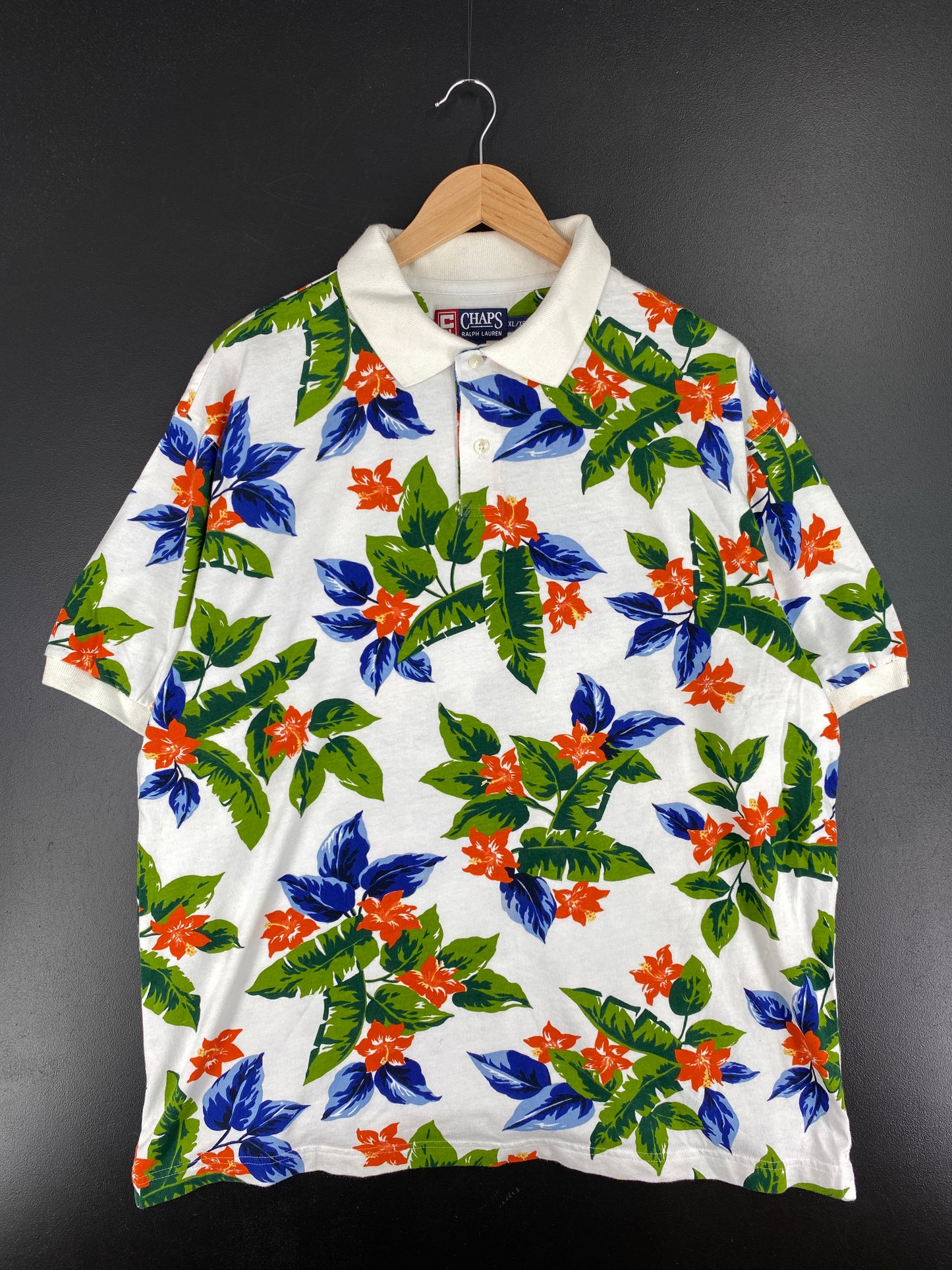 90’s CHAPS RALPH LAUREN Size XL Vintage Polo Shirt / A4312