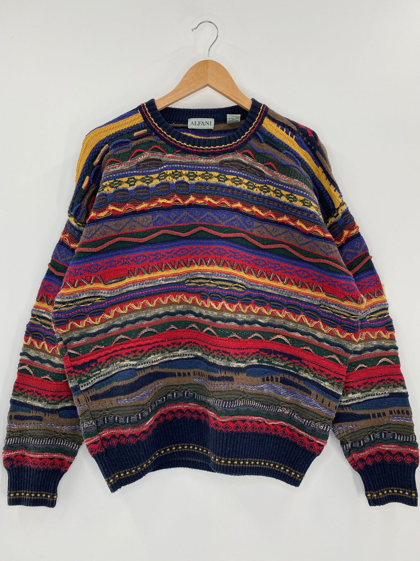 Vintage 3D COOGI- Style Size L Knit Sweater / K4225