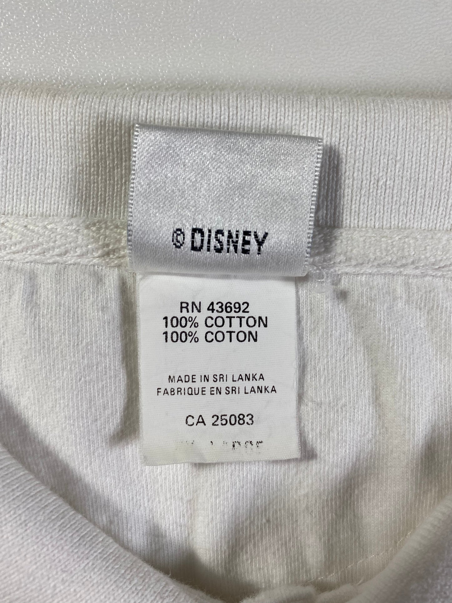 00' DISNEY MICKEY Size XL Vintage T-Shirts / A585