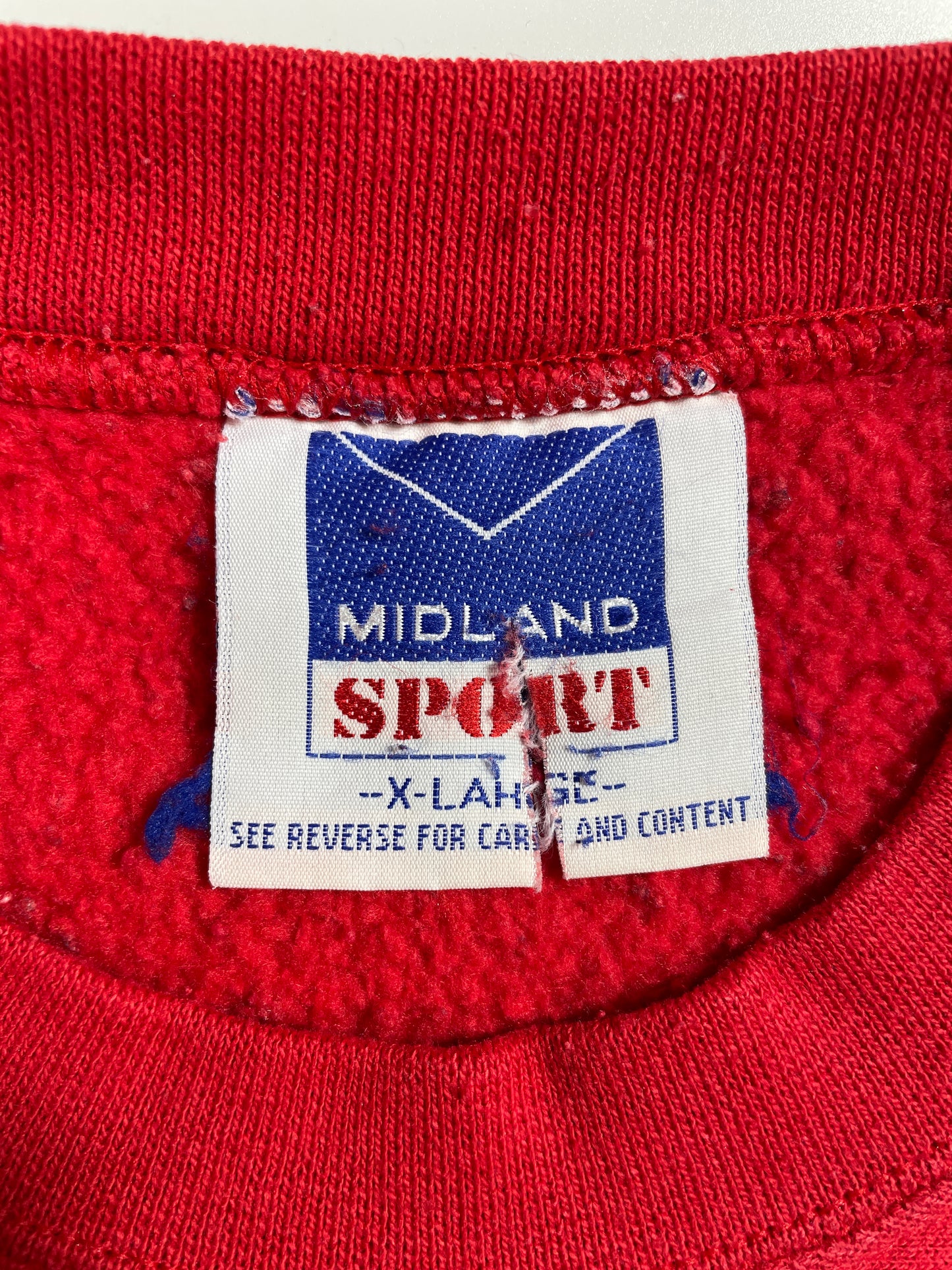 .90's CINCINNATI BEARCATS Made in USA Size XL Vintage College Sweat-Shirt / E3673S