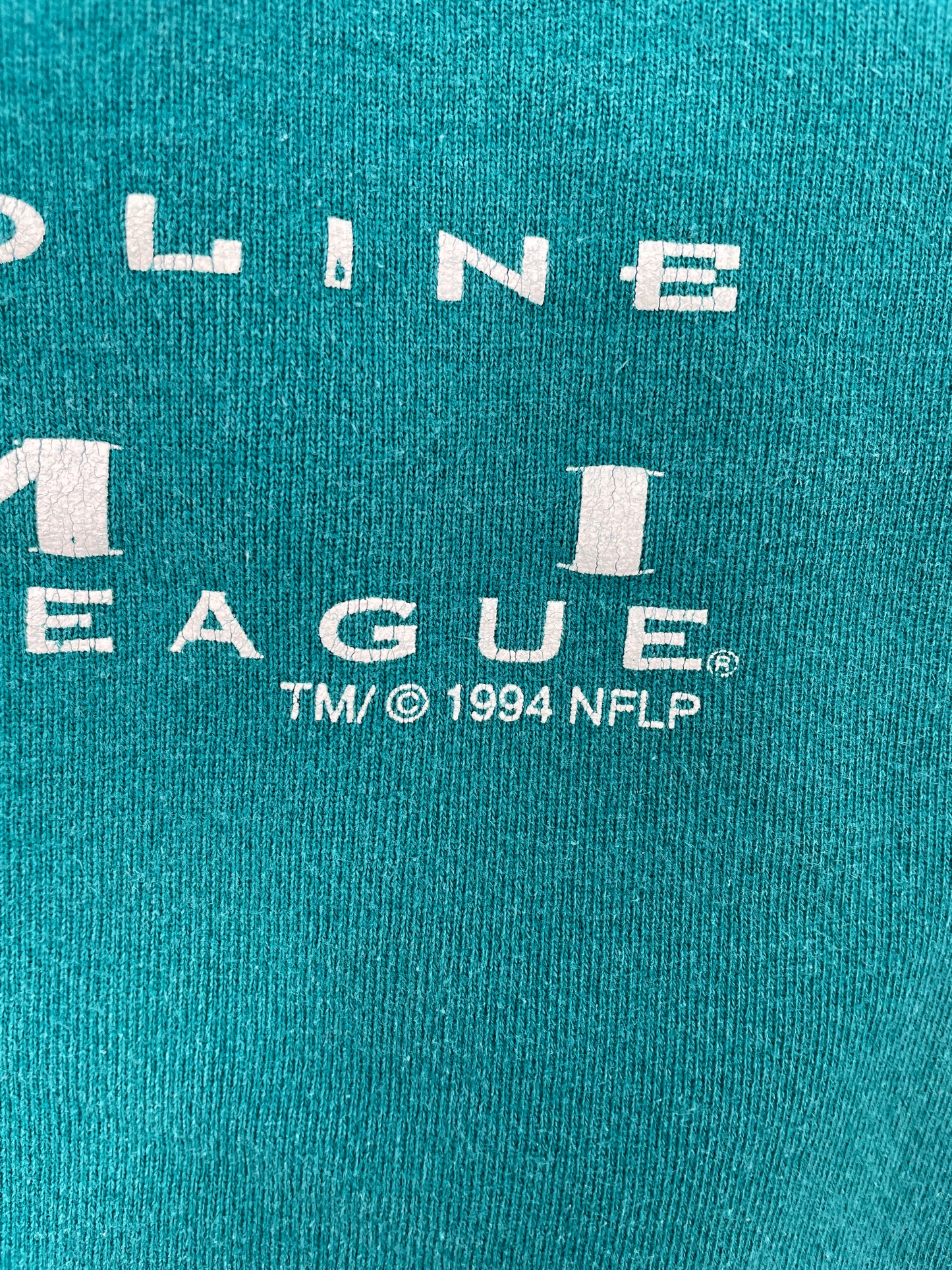 1994 MIAMI DOLPHINS Made in USA Size XL Vintage NFL Sweat-Shirt / A8830