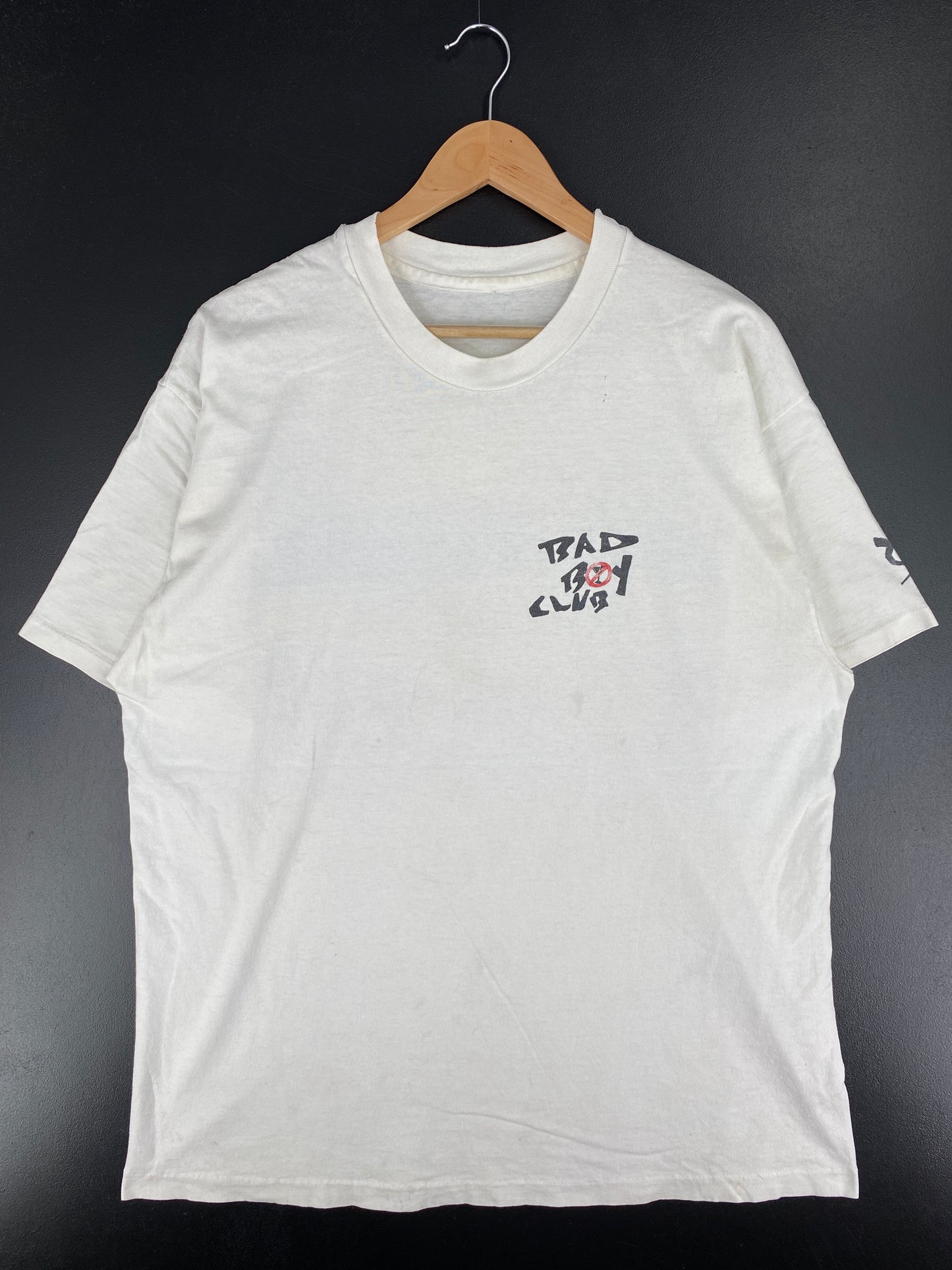 90's BAD BOY CLUB DON'T DRINK AND DRIVE Size No Tag(Approx.XL) Vintage T-Shirt / A6093