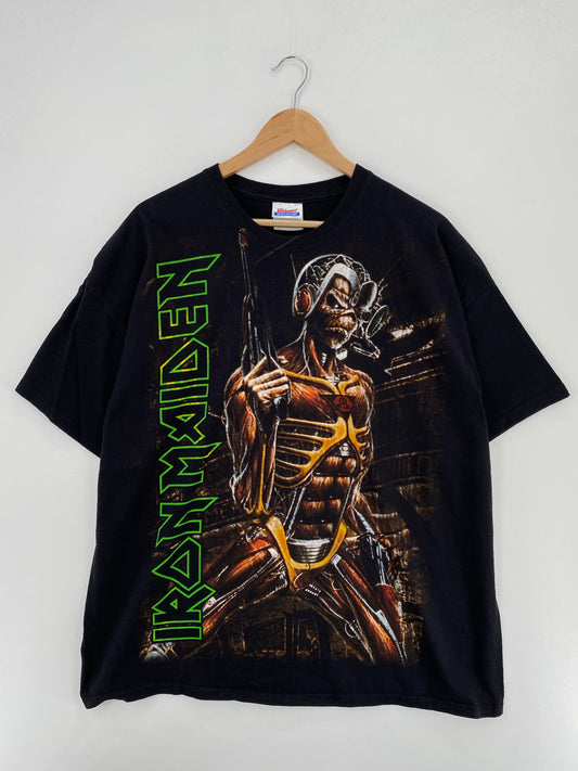 00' IRON MAIDEN Size XXL Vintage Music T-Shirt / A5050