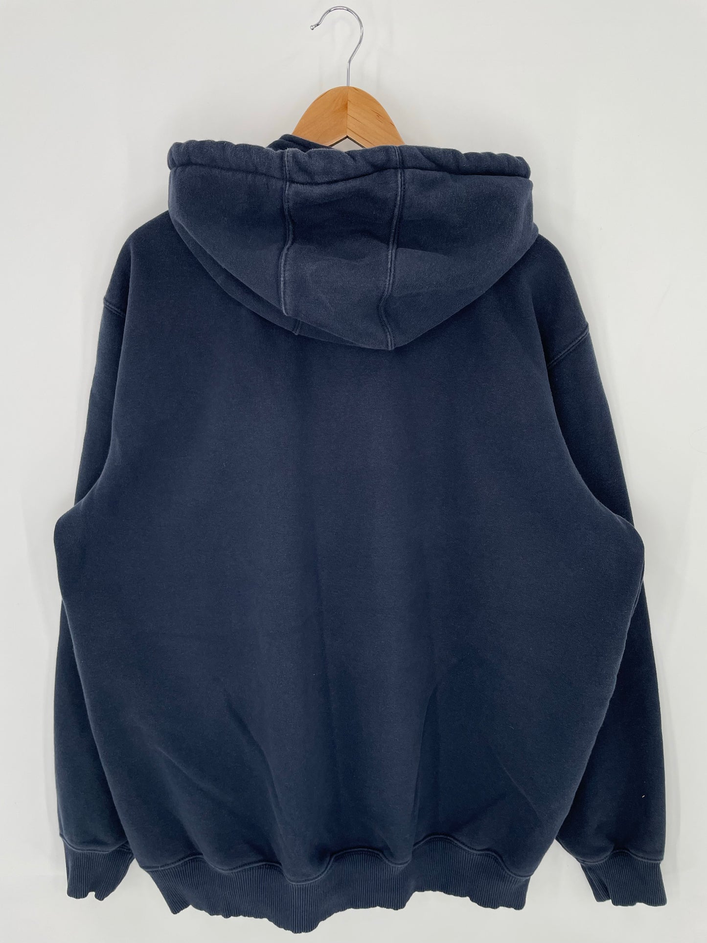 Vintage CARHARTT Size XL Half Zip-up Hoodie Sweat-Shirt / K9094