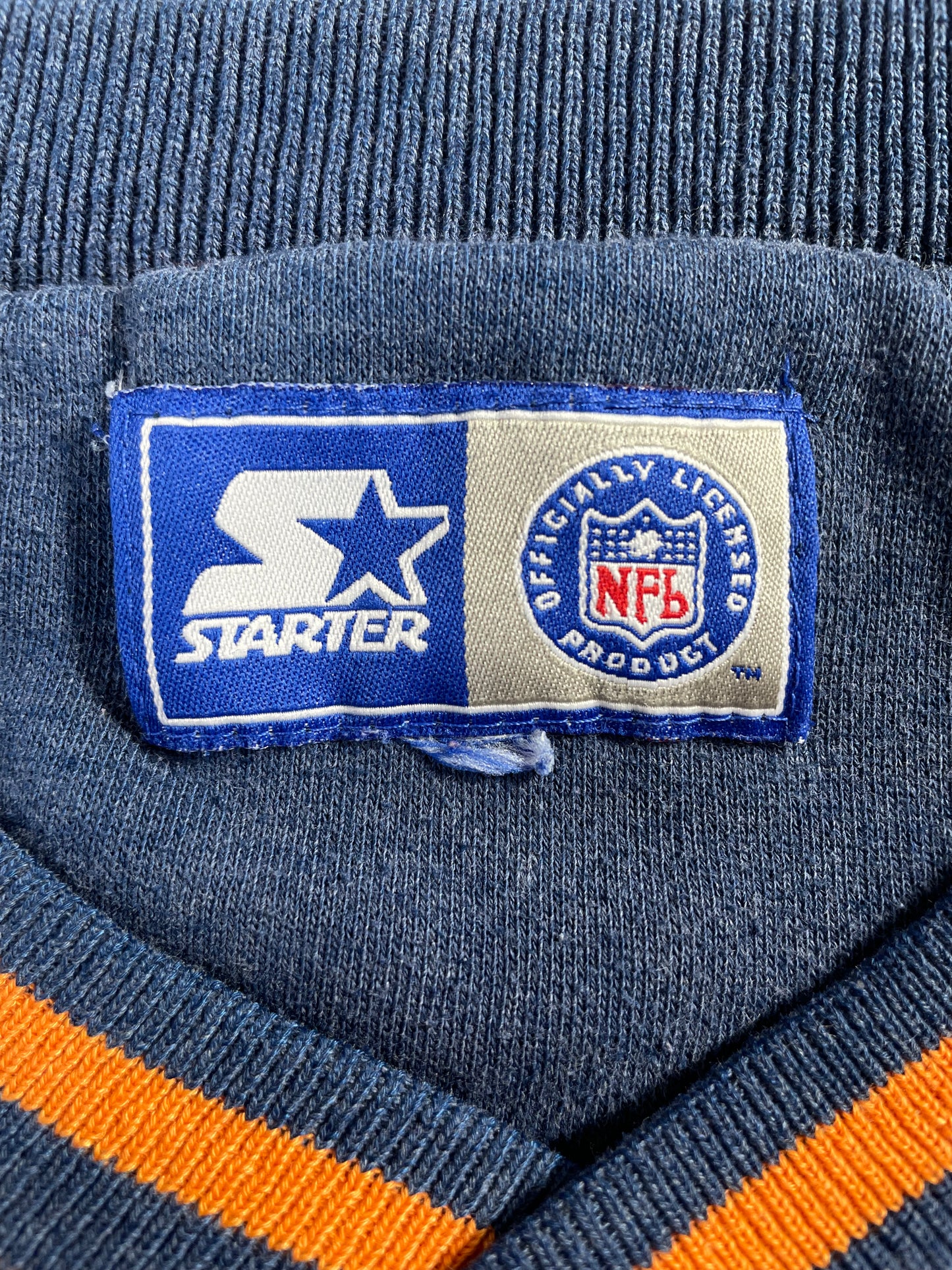 90’s STARTER x DENVER BRONCOS Size No Tag (Approx.XL) NFL Sweat-shirt / A1549