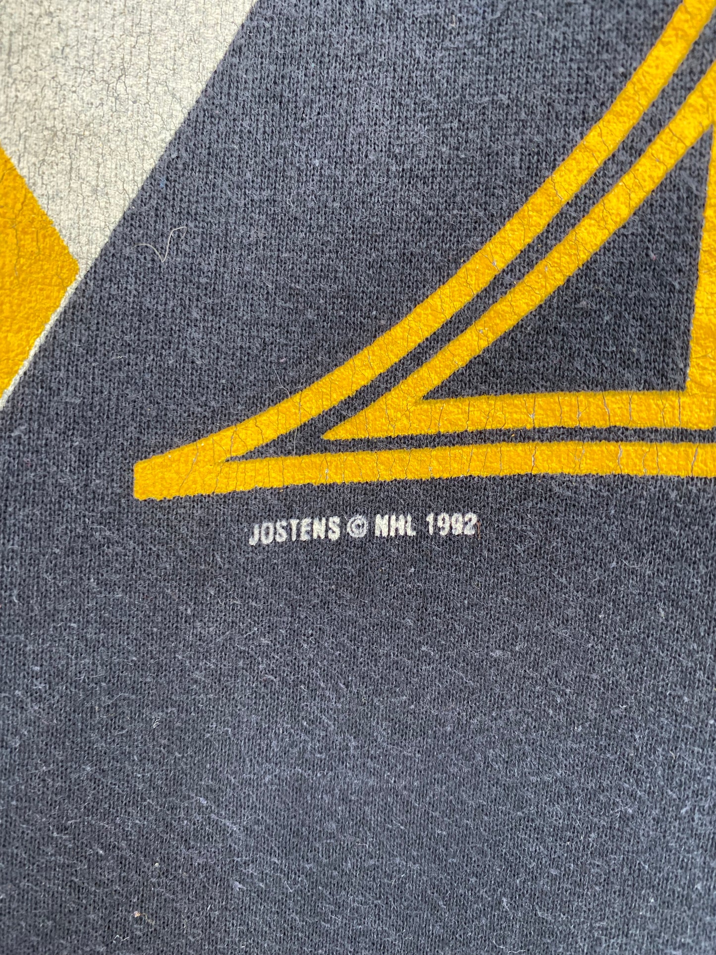 1992' PITTSBURGH PENGUINS Made in USA Size L Vintage NHL Sweat shirt / k6202