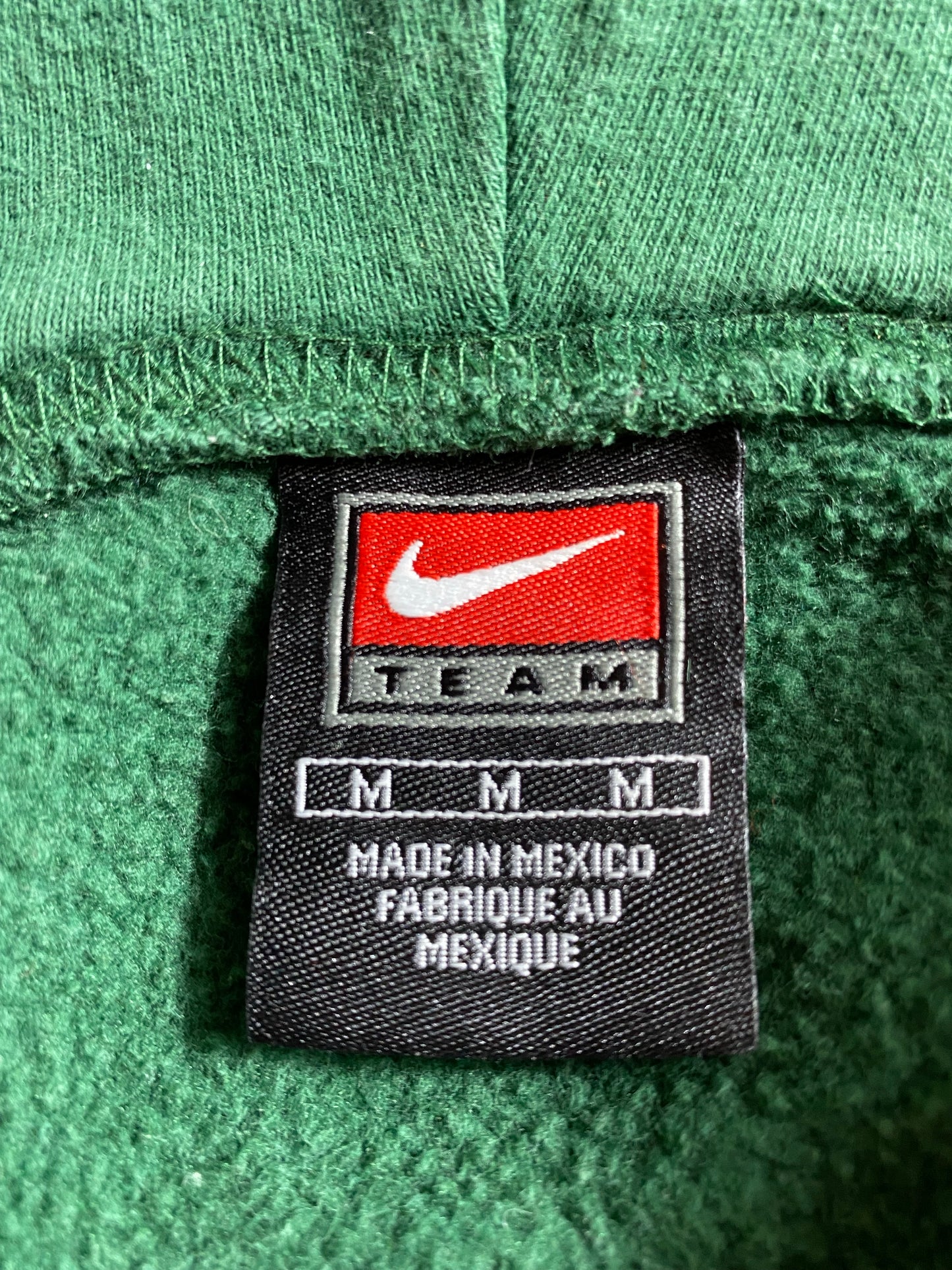 00' NIKE MICHIGAN STATE SPARTANS Size M Vintage Hoodie Sweat-shirt / K4255