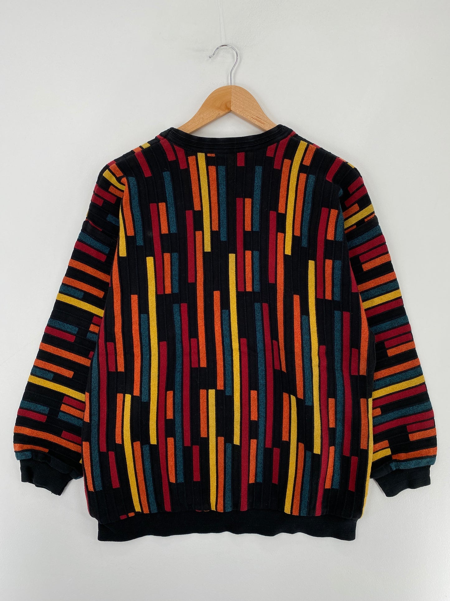 Vintage COOGI Style KNIT SWEATER (No tag) Approx. Size L 3D Knit Sweater / E5211K