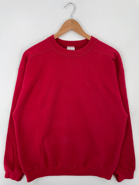 90’s NIKE MINI SWOOSH Size M Vintage Sweat-shirt / A8872