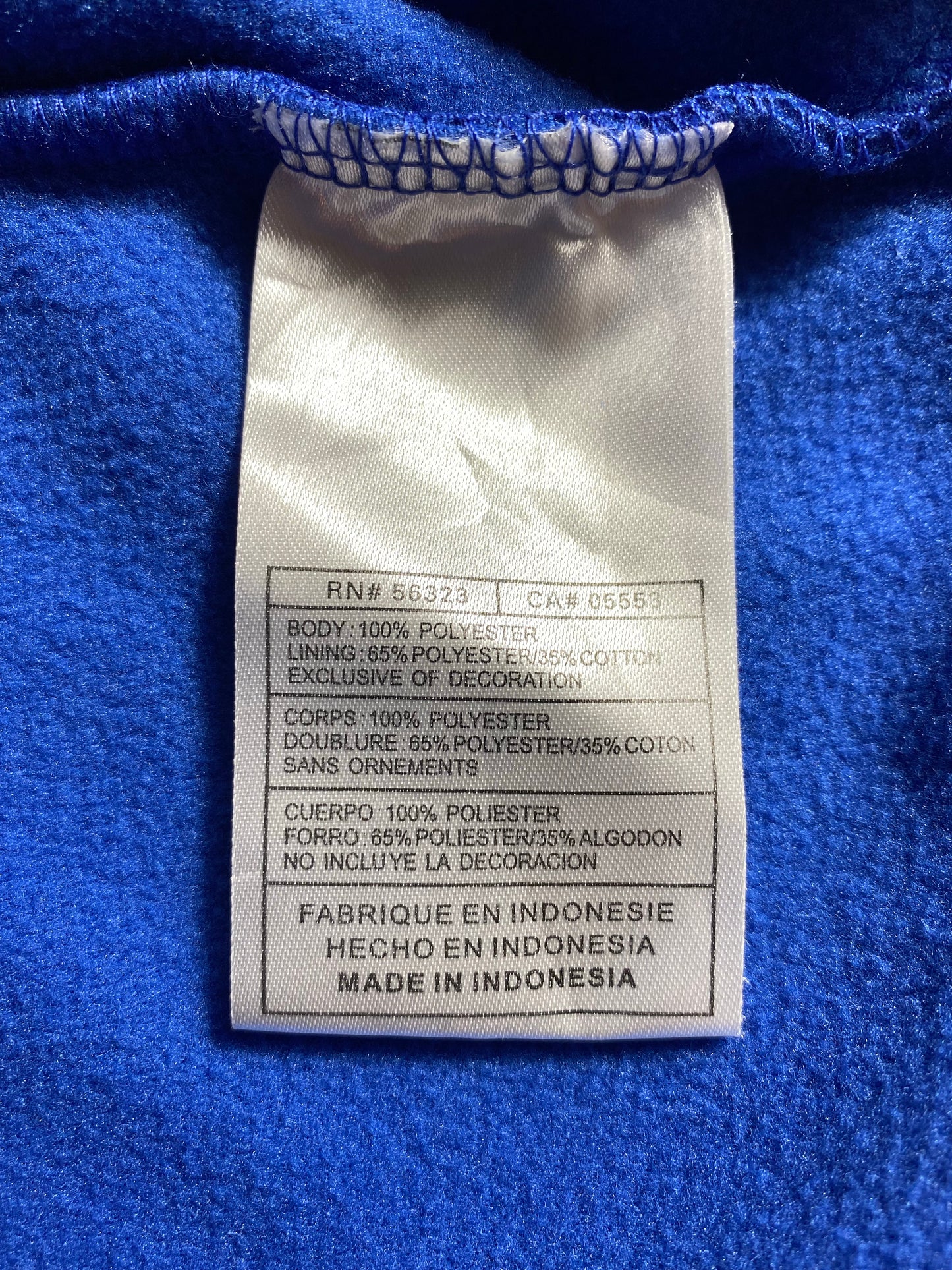 00' NIKE Size XXL Vintage Half zip Fleece Jacket/ K6586