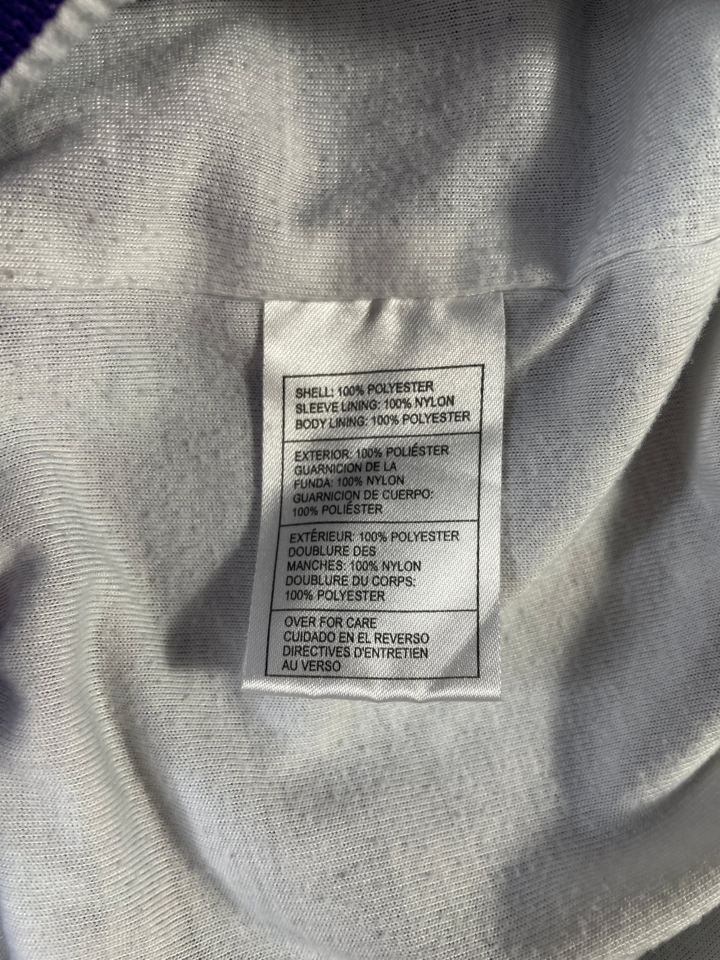 Vintage LSU Size XXL College Nylon Jacket / A9558