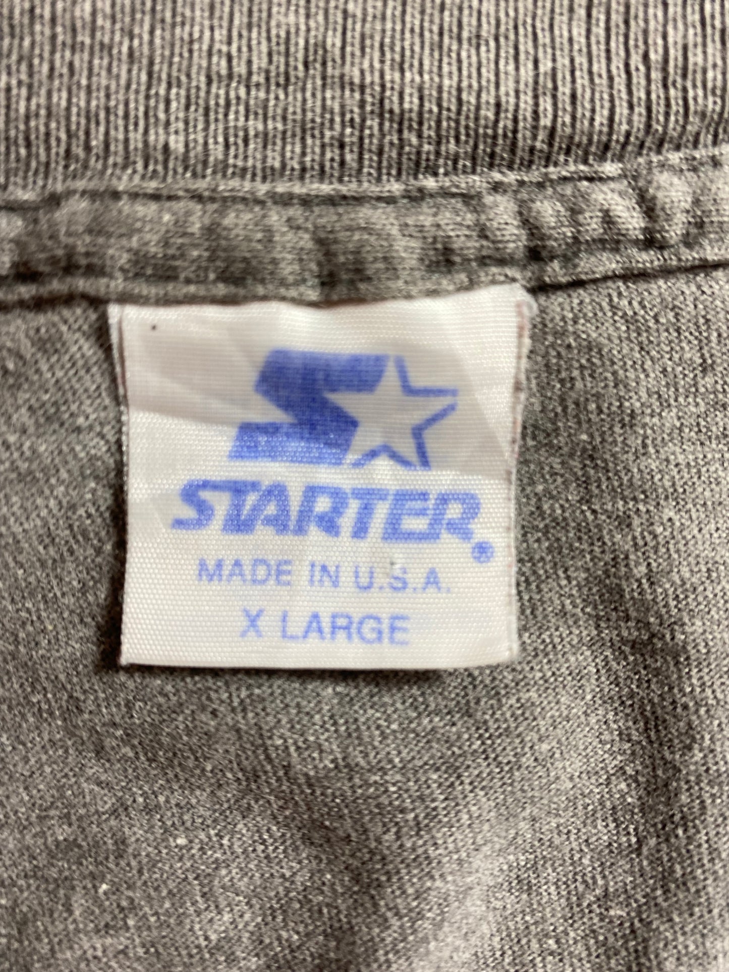 90’s STARTER x CHICAGO BULLS Made in USA Size XL Vintage NBA T-Shirt / K4593