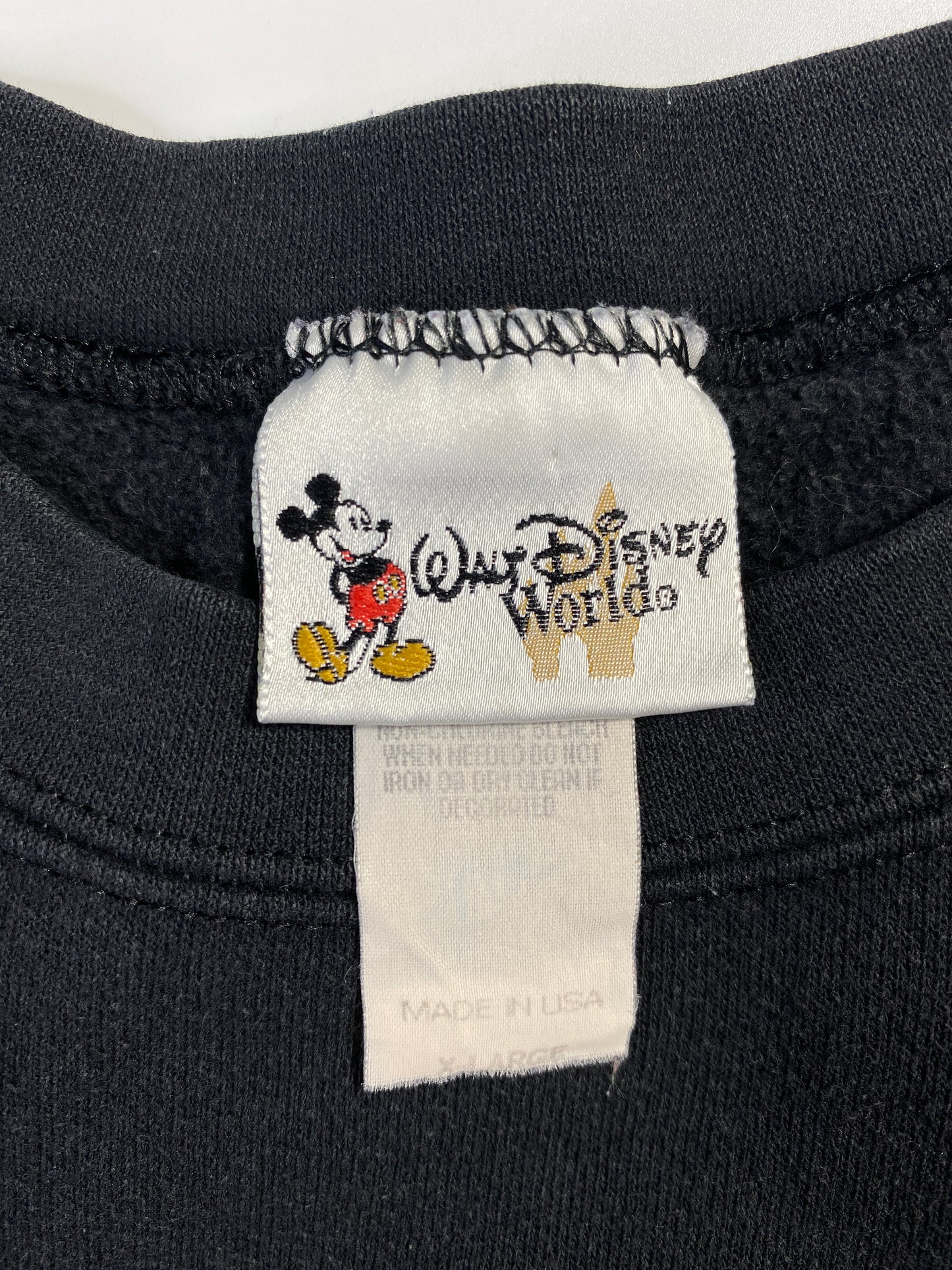 2000 DISNEY WORLD Made in USA Size XL Vintage Sweat-shirt / A7932
