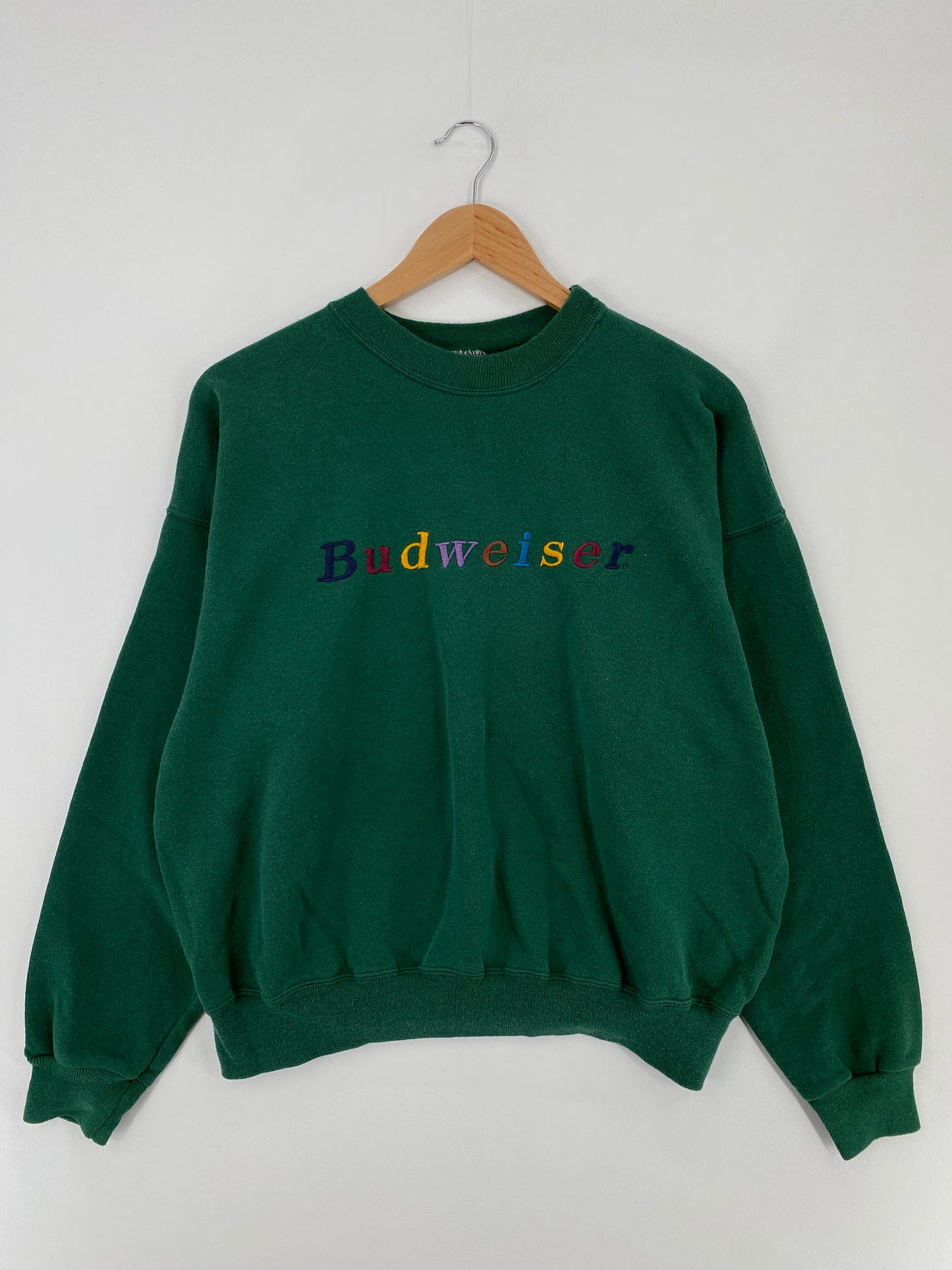 90’s BUDWEISER Size XL Vintage Sweat-shirt / E336