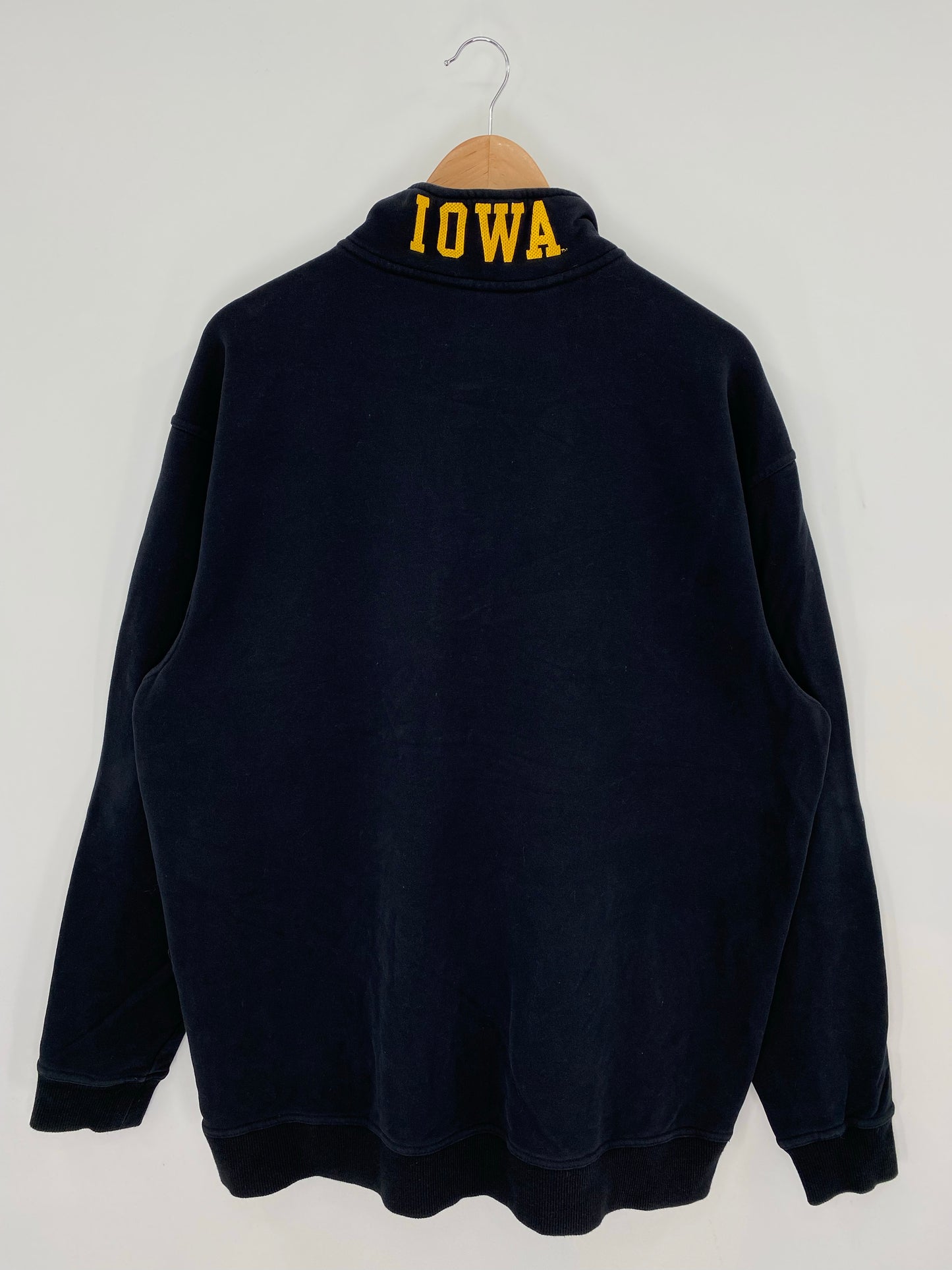 00' NIKE UNIVERSITY OF IOWA Size XL Vintage College Sweat-shirt / K8626