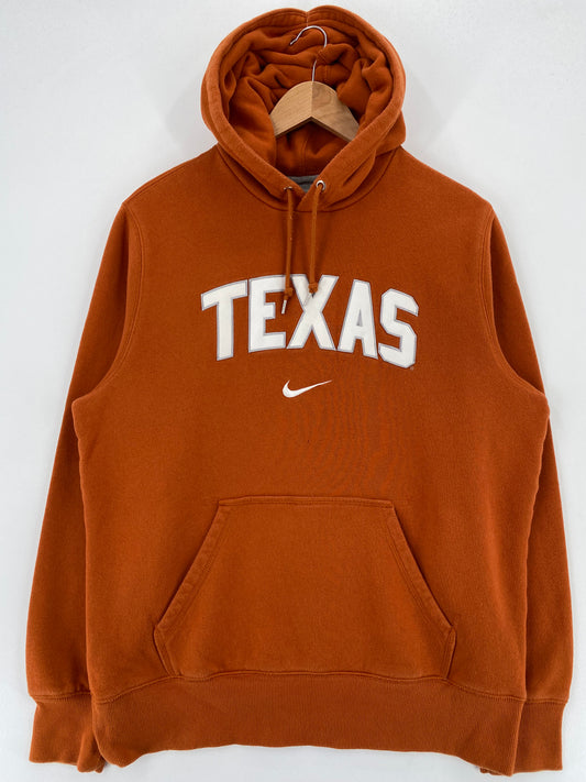 00' NIKE x TEXAS Size L Vintage College Hoodie Sweat-Shirt / A3271