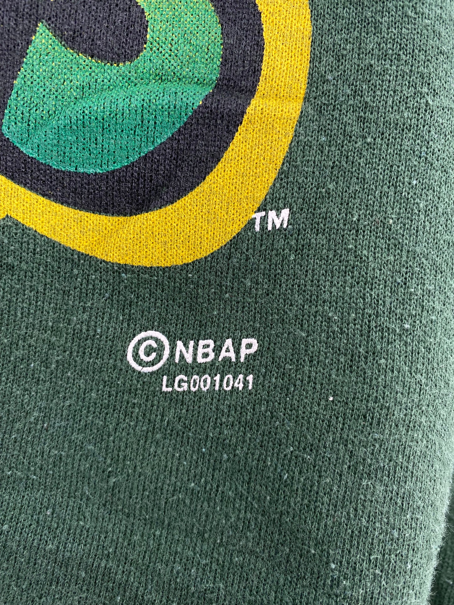 90’s SEATTLE SUPERSONICS Made in USA Size L NBA Sweat-shirt / K5275