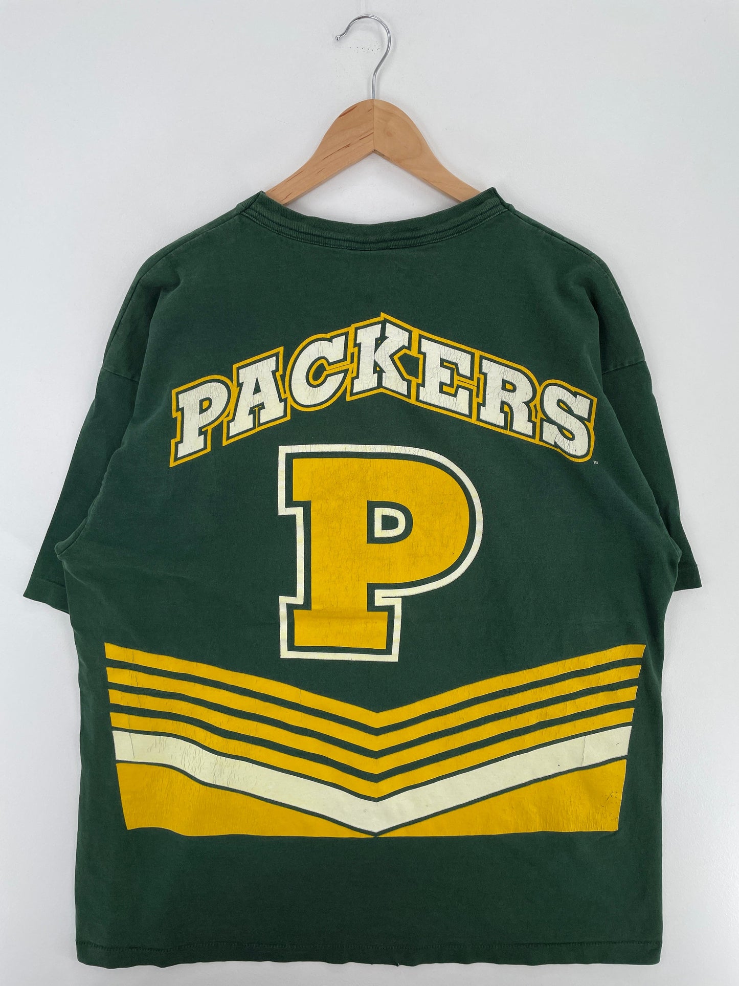 1995 SALEM x GREEN BAY PACKERS Made in USA Size XXL Vintage NFL T-shirt / E6422T