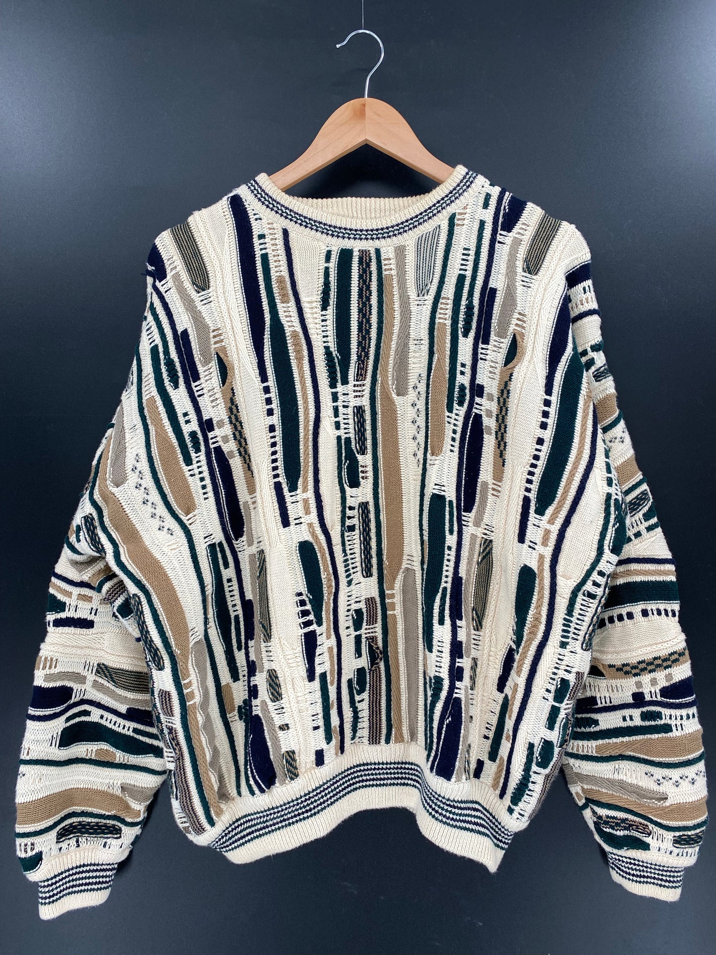 Vintage 3D COOGI- Style Size L Knit Sweater / K4205