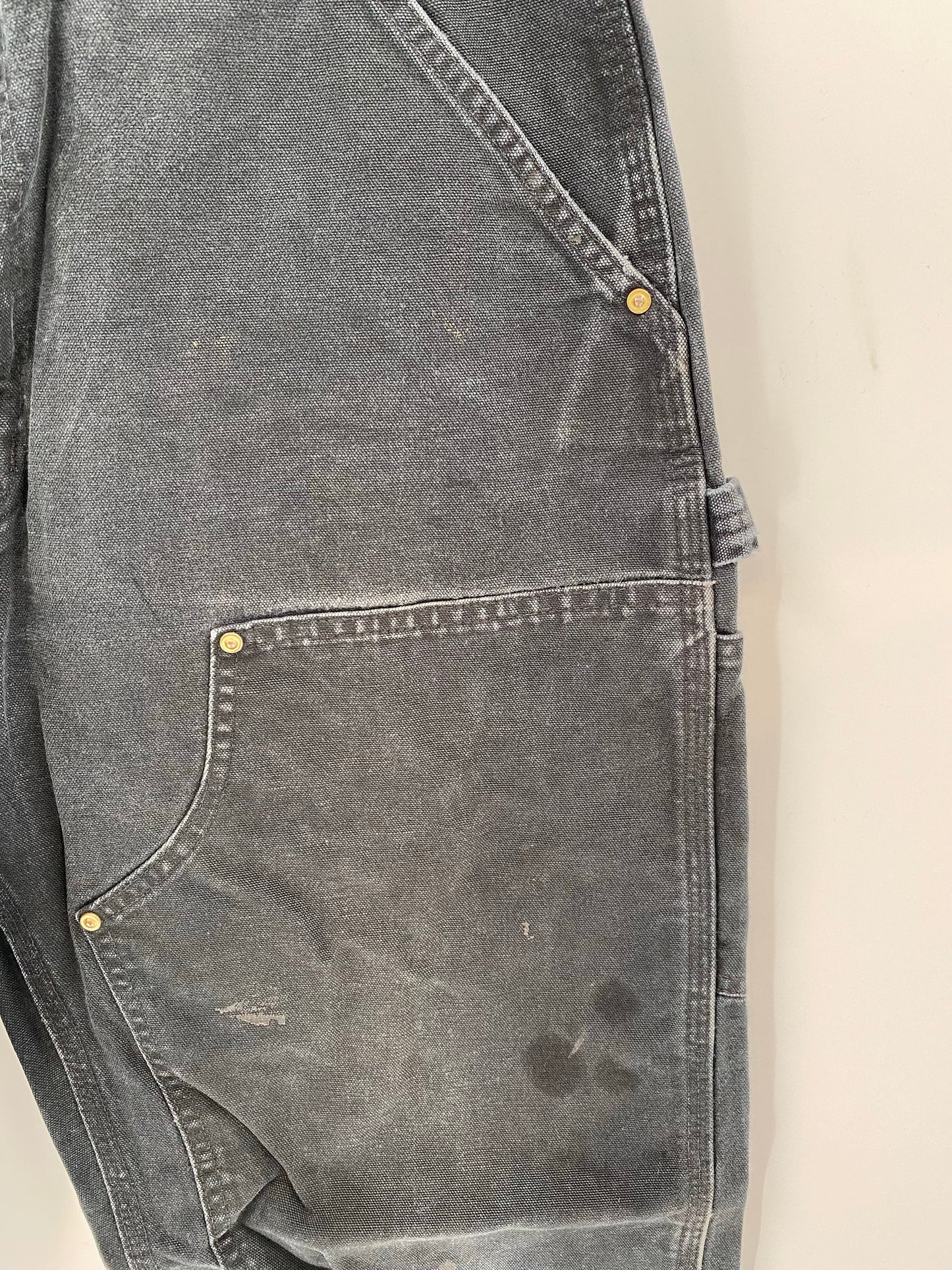 Vintage CARHARTT Double Knee Size W34xL32.5 Duck Pants / A7449