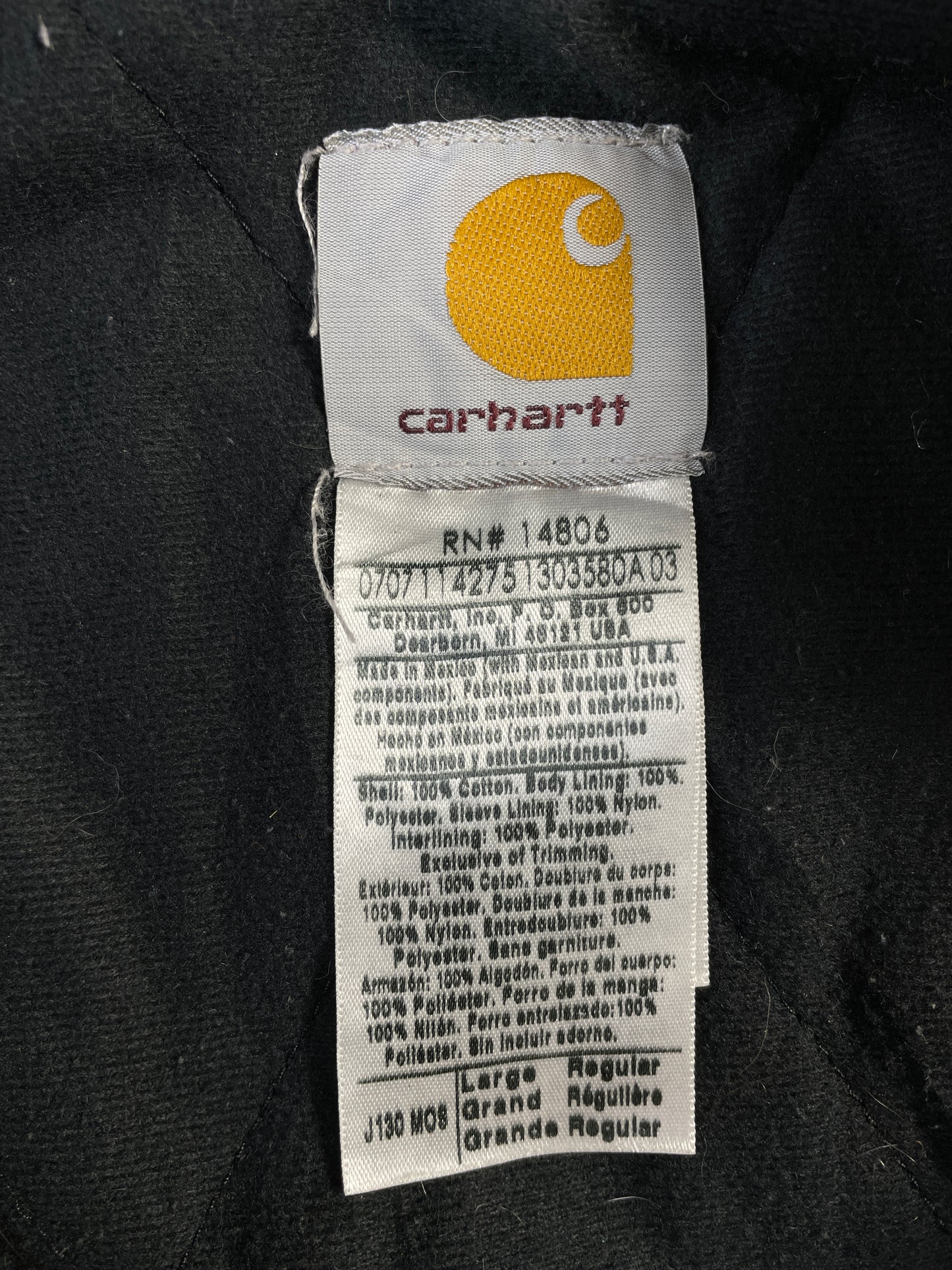 Vintage CARHARTT Size L Duck Jacket / E4245J