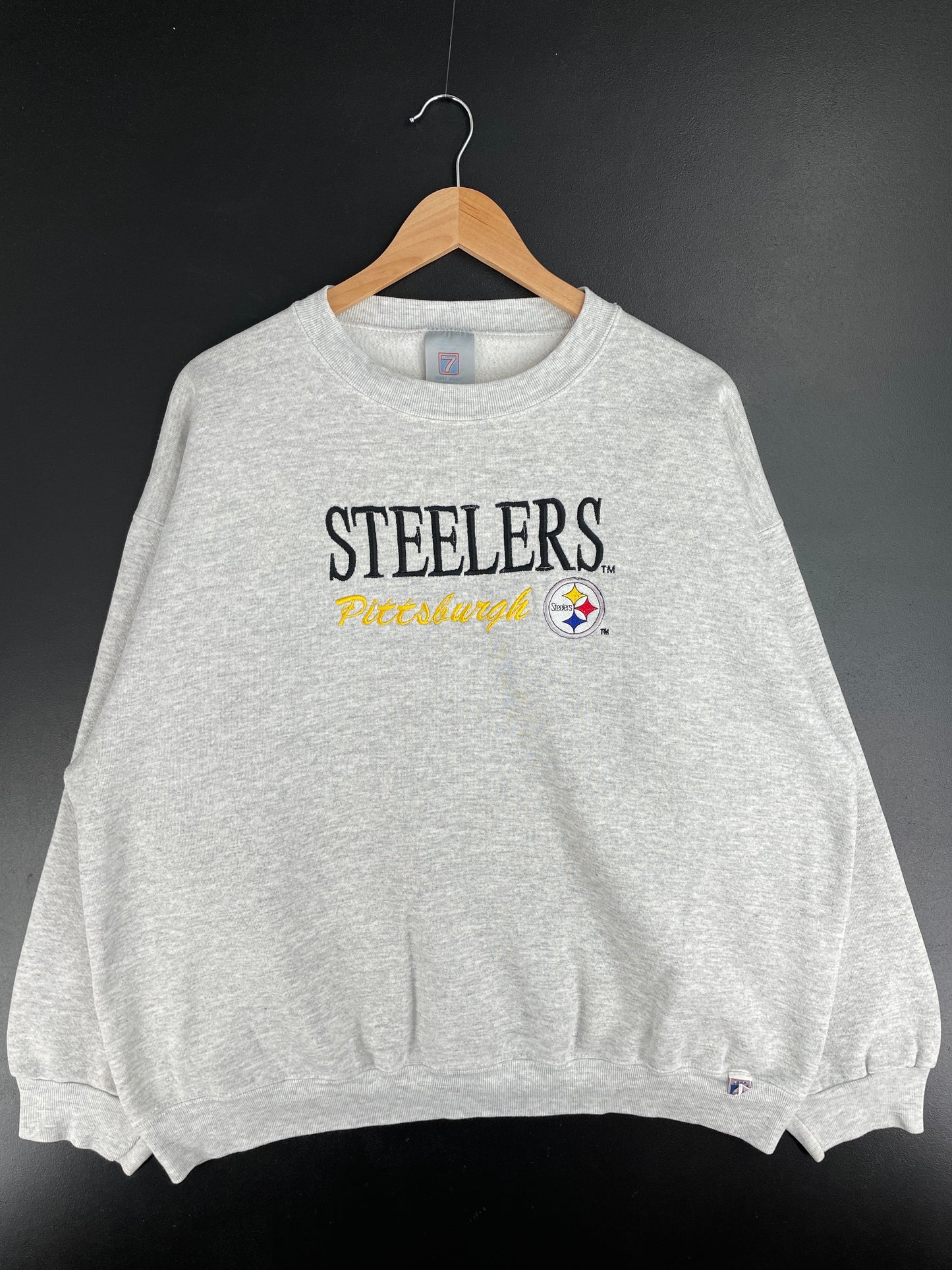 90’s PITTSBURGH STEELERS Size XXL Vintage NFL Sweat-shirt / E2985S
