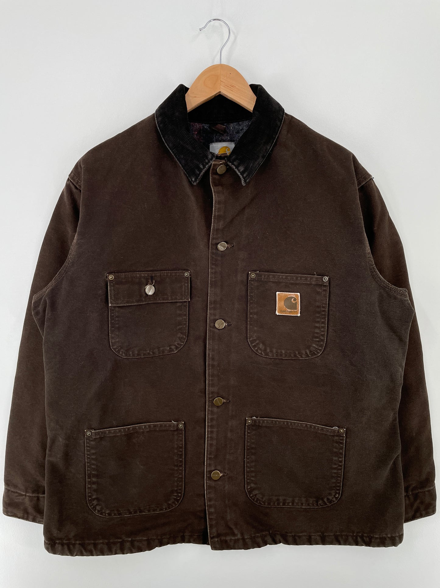 Vintage CARHARTT Size L Duck Jacket / A9106