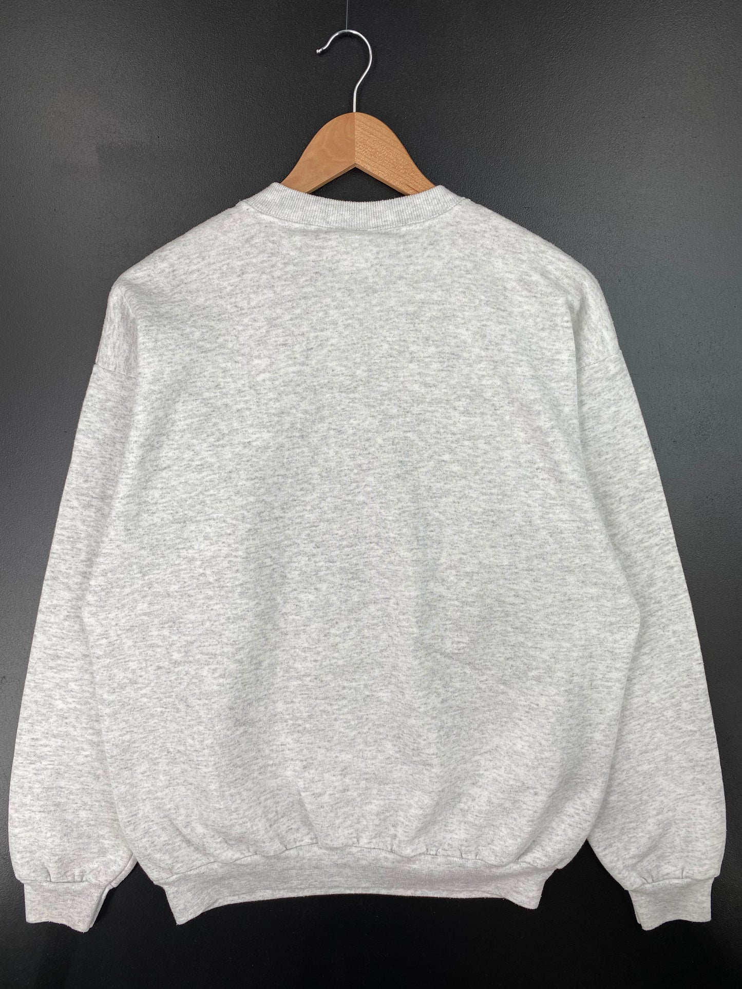 1993 LOONEY TUNES TAZ x GEORGE TOWN Made in USA Size XL Vintage College Sweat-shirt / A898