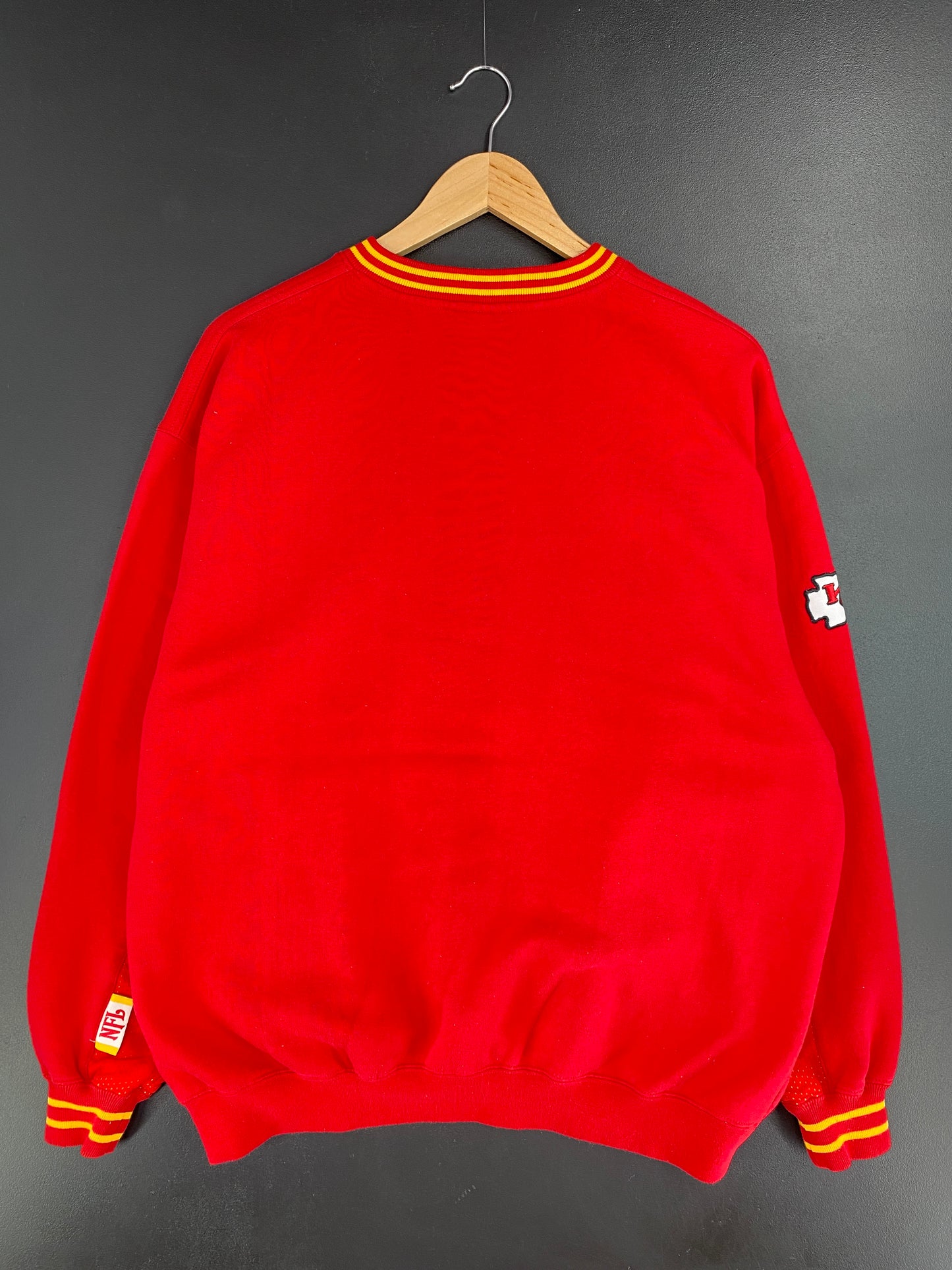 Vintage KANSAS CITY CHIEFS Size L NFL Sweat-shirt / A9901