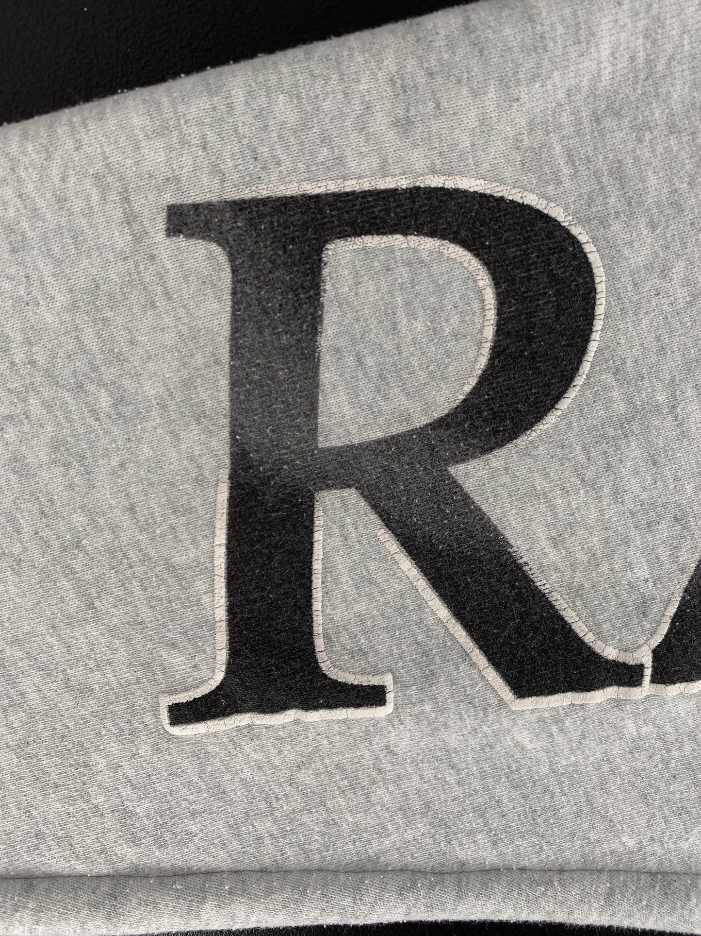 1992 LOS ANGELES RAIDERS Made in USA Size (Approx.XL) Vintage NFL Sweat-shirt / E2219S