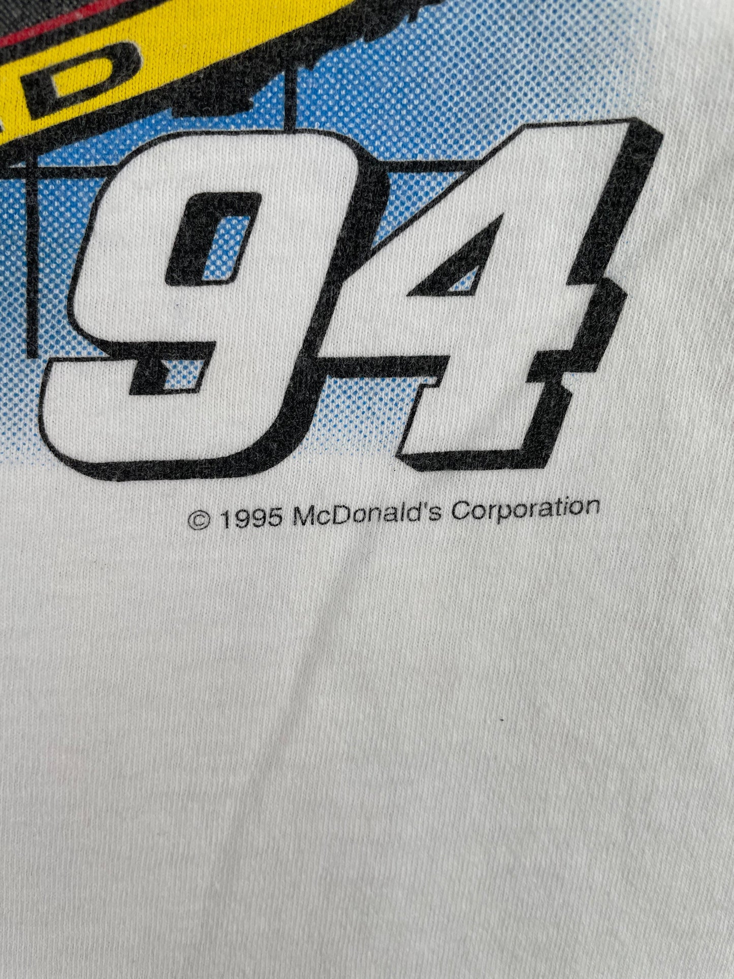 .1995 NASCAR BILL ELLIOTT Size XL Vintage Racing T-Shirt / E4432T