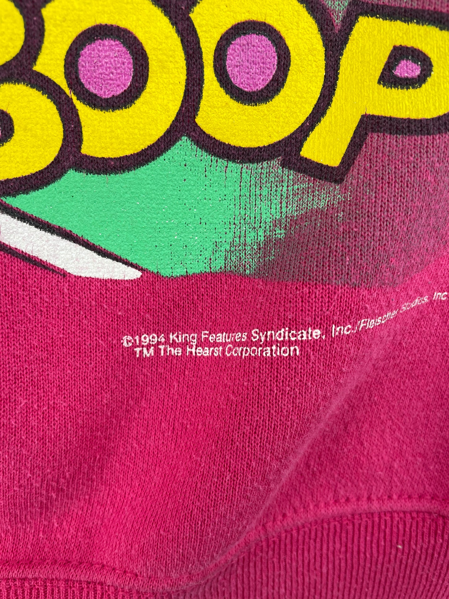 1994 BETTY BOOP Made in USA Size XL Vintage Sweat-shirt / E5060S