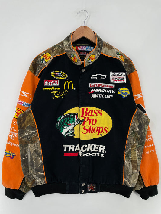 Vintage NASCAR x BASS PRO SHOP Size L Vintage Jacket / E3954J